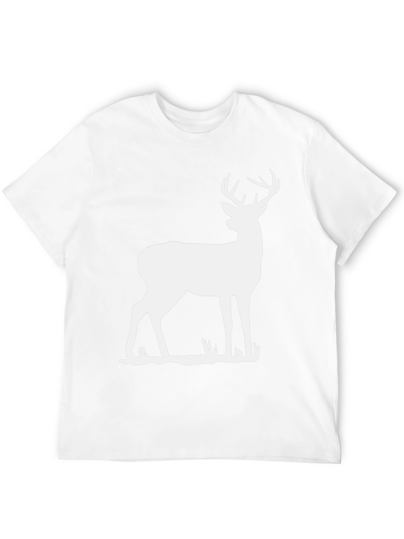 Deer Graphic Tee - Black T-Shirt