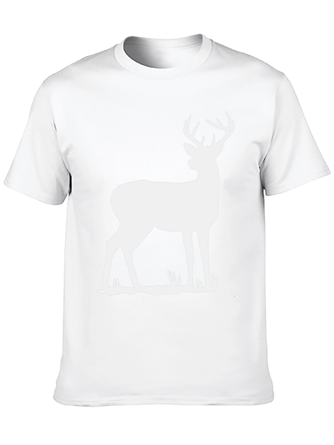 Deer Graphic Tee - Black T-Shirt
