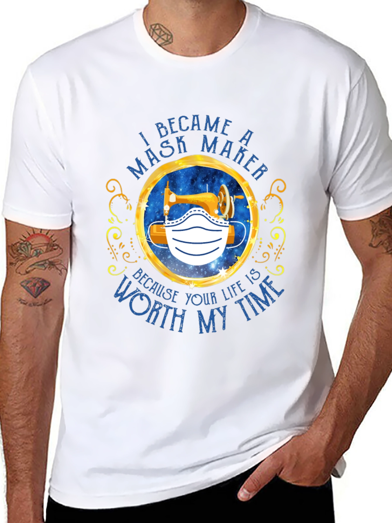 I Became A Mask Maker T-Shirt
