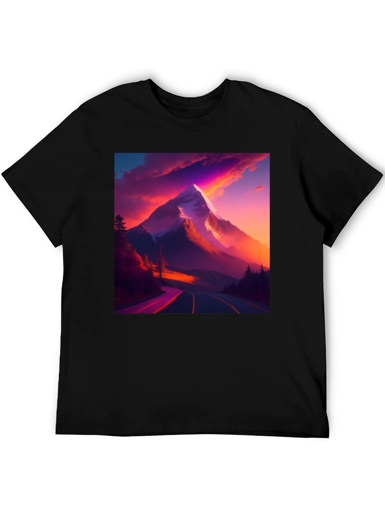 Mountain Road Graphic Tee