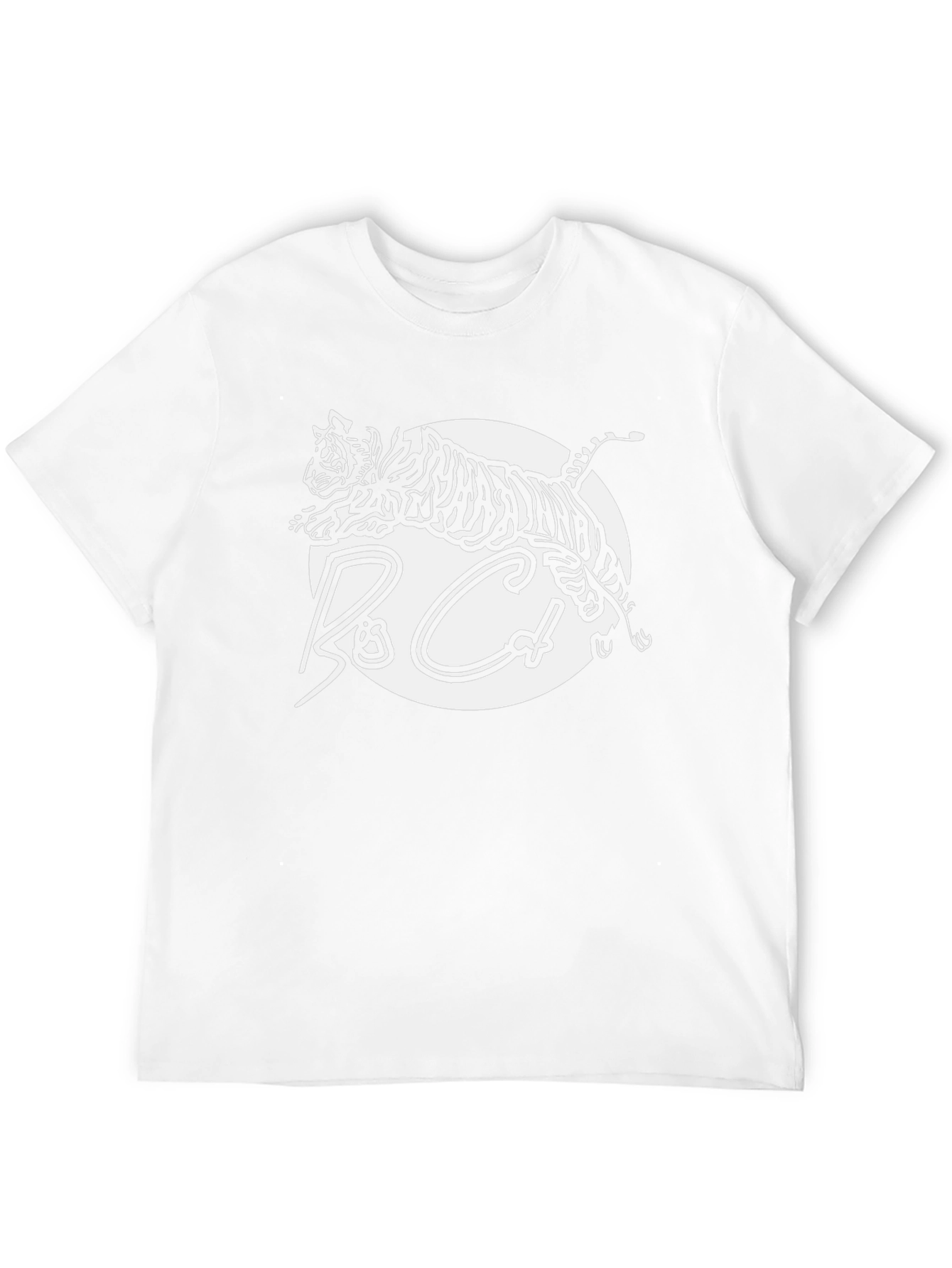 Black Tiger Graphic Tee - Ro Cat Design