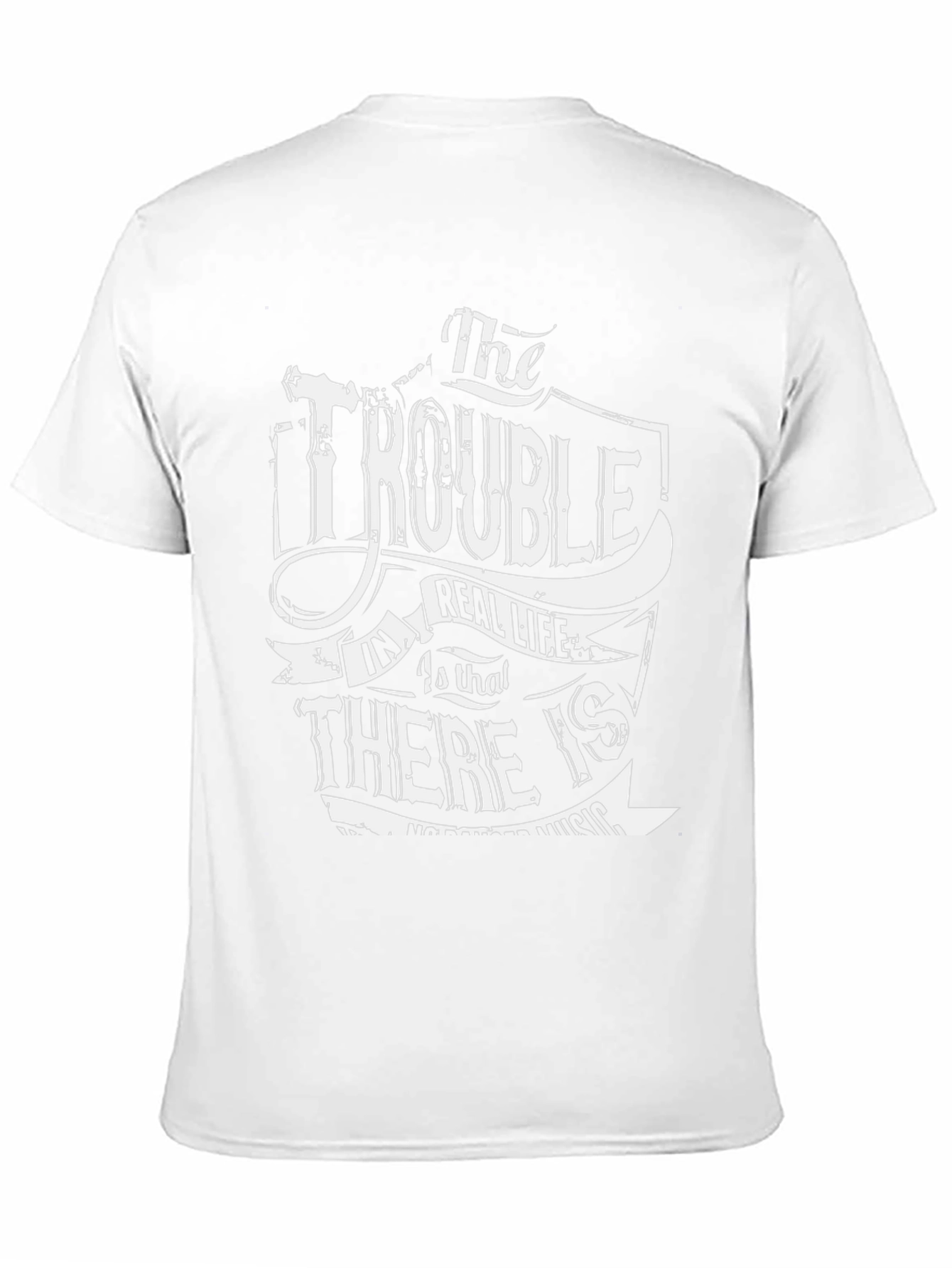 The Trouble T-Shirt - Black Graphic Tee