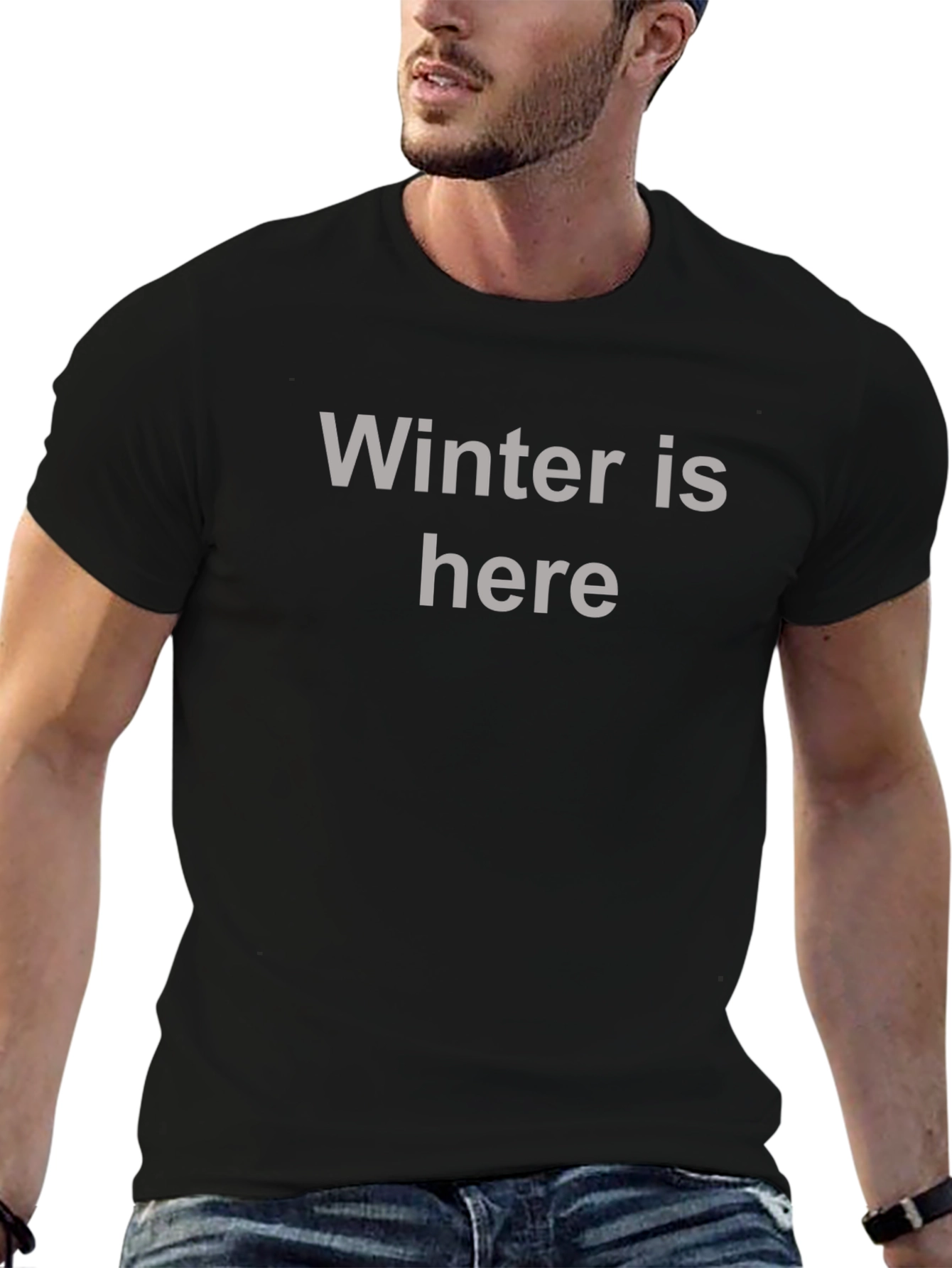 Winter Is Here Graphic Tee - Soft Cotton