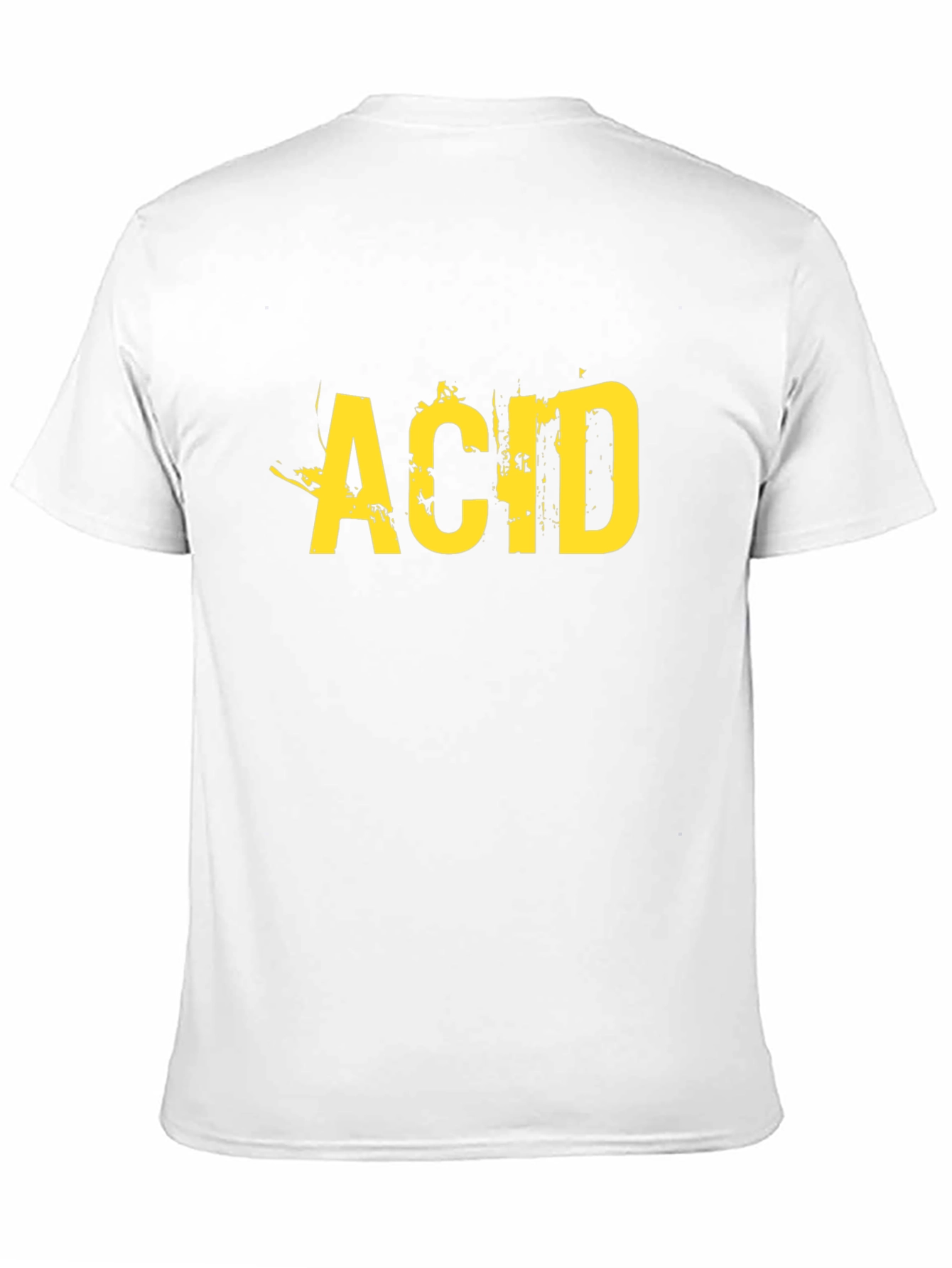 Acid Graphic Tee - Grunge Style Black T-Shirt