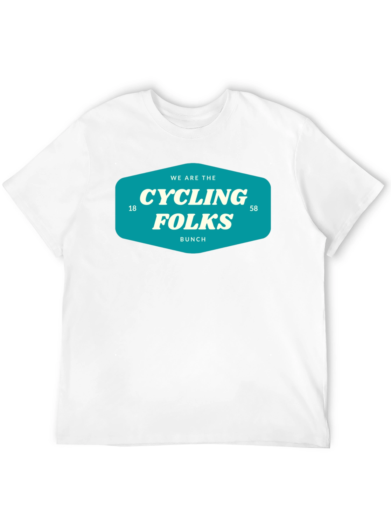 Cycling Folks T-Shirt - Retro Bike Bunch Tee