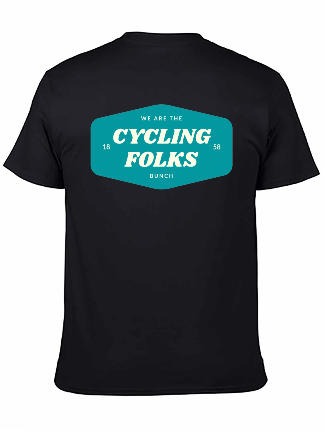 Cycling Folks T-Shirt - Retro Bike Bunch Tee