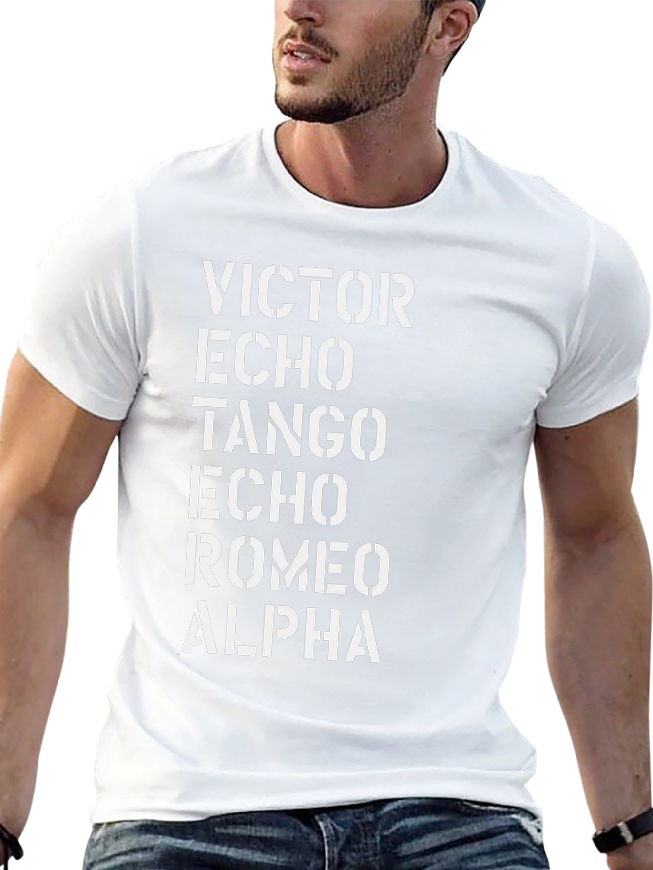 V.E.T.E.R.A. T-Shirt - Military Alphabet Design