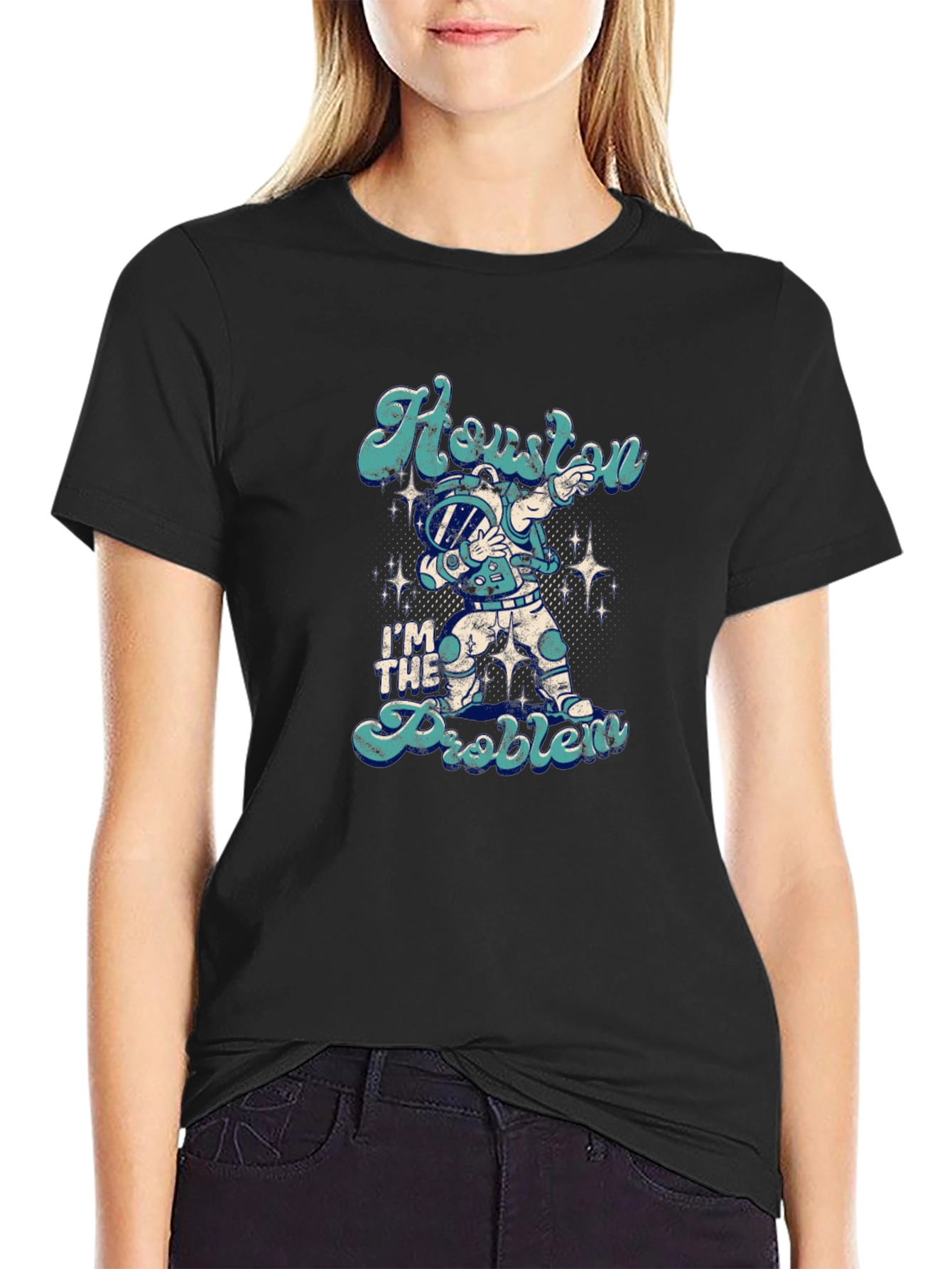 Houston Im The Problem Graphic T-Shirt