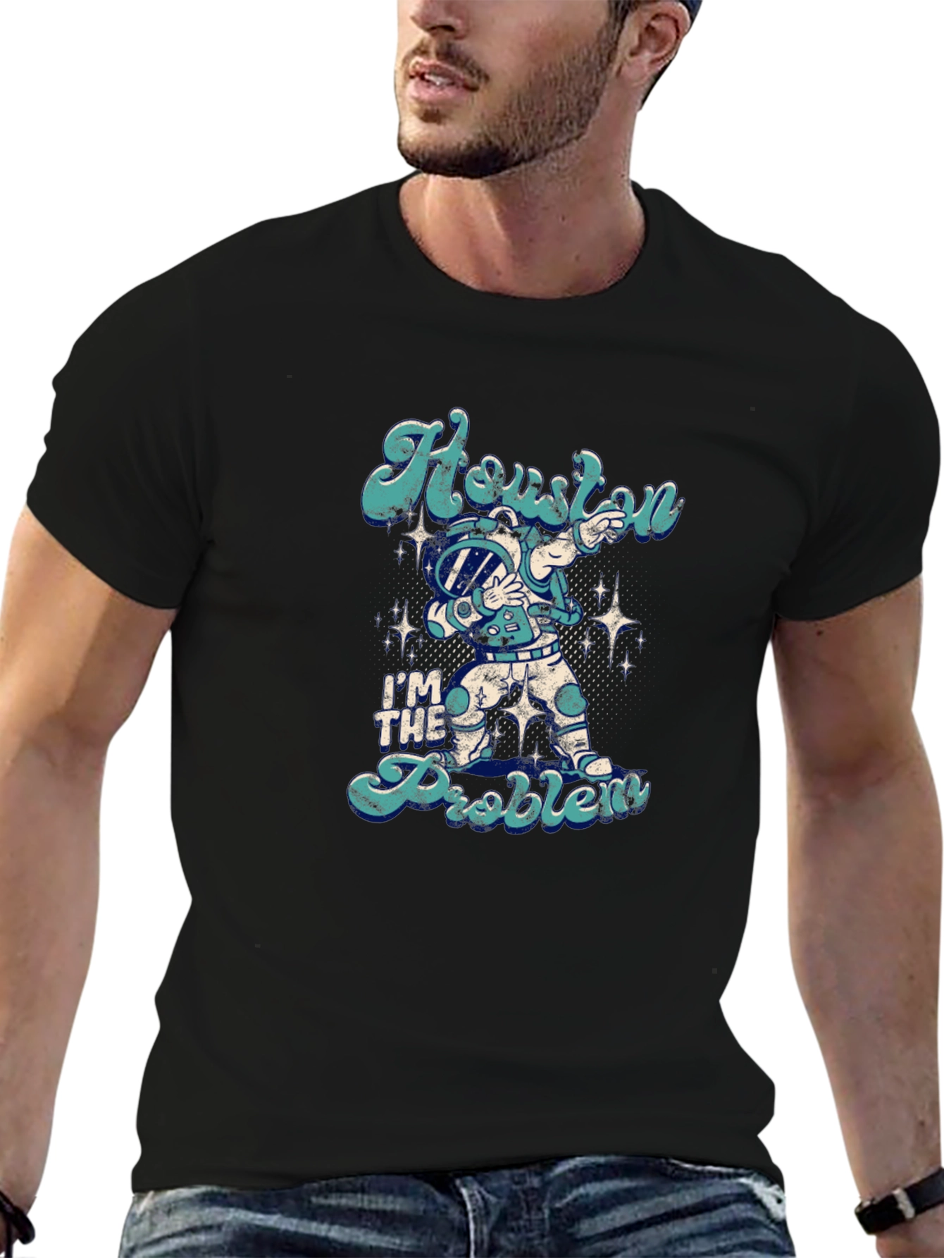 Houston Im The Problem Graphic T-Shirt