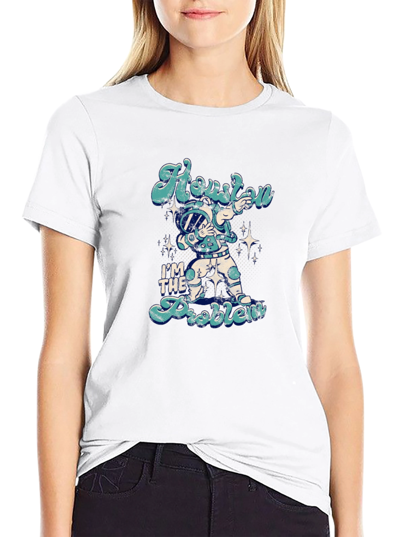 Houston Im The Problem Graphic T-Shirt