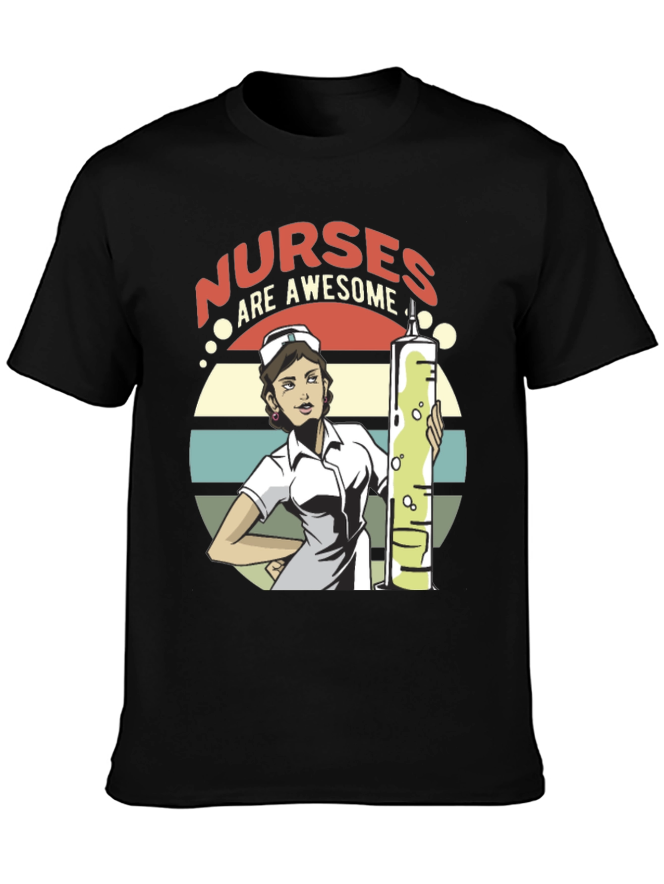 Nurses Are Awesome T-Shirt - Medical Hero Appreciation Tee
