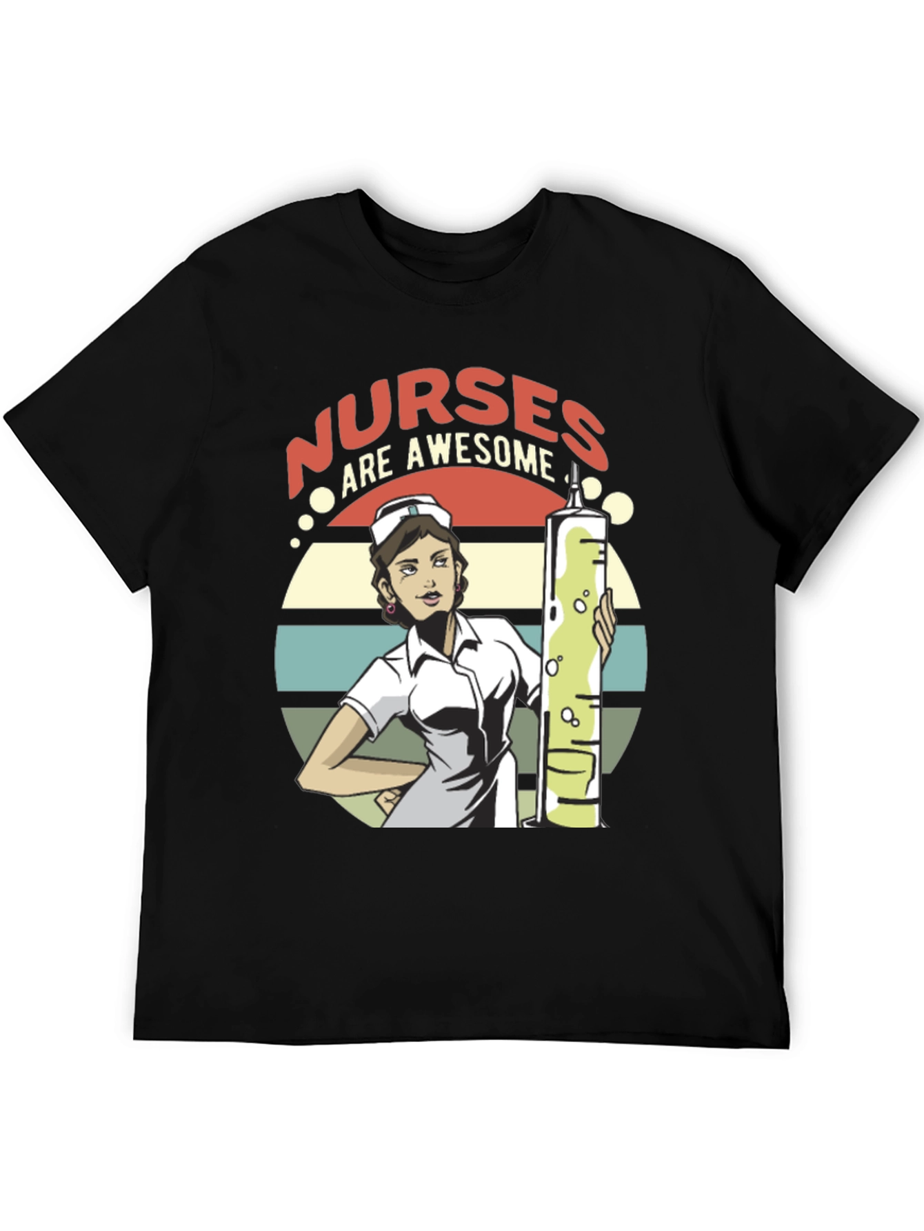 Nurses Are Awesome T-Shirt - Medical Hero Appreciation Tee