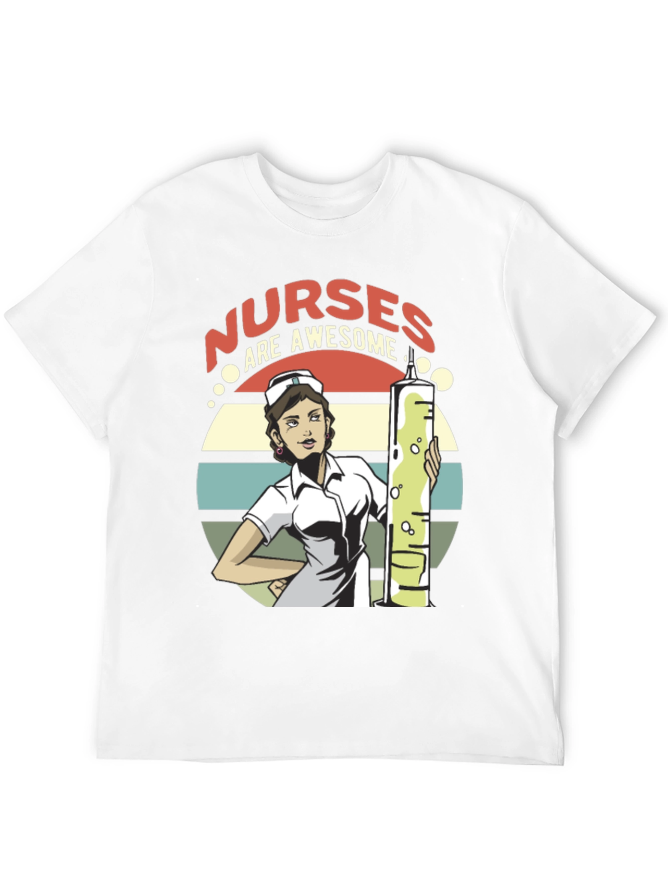 Nurses Are Awesome T-Shirt - Medical Hero Appreciation Tee