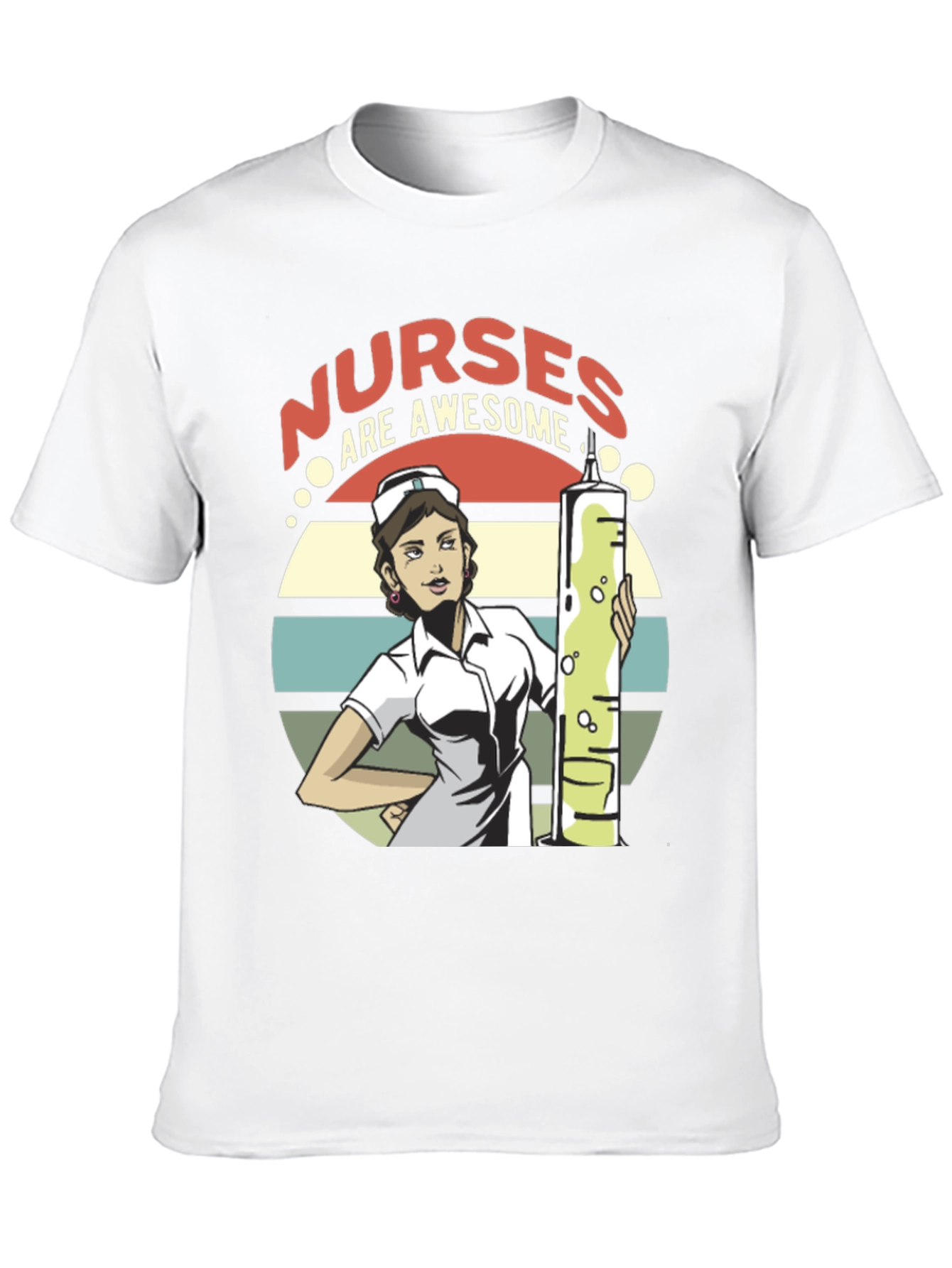 Nurses Are Awesome T-Shirt - Medical Hero Appreciation Tee