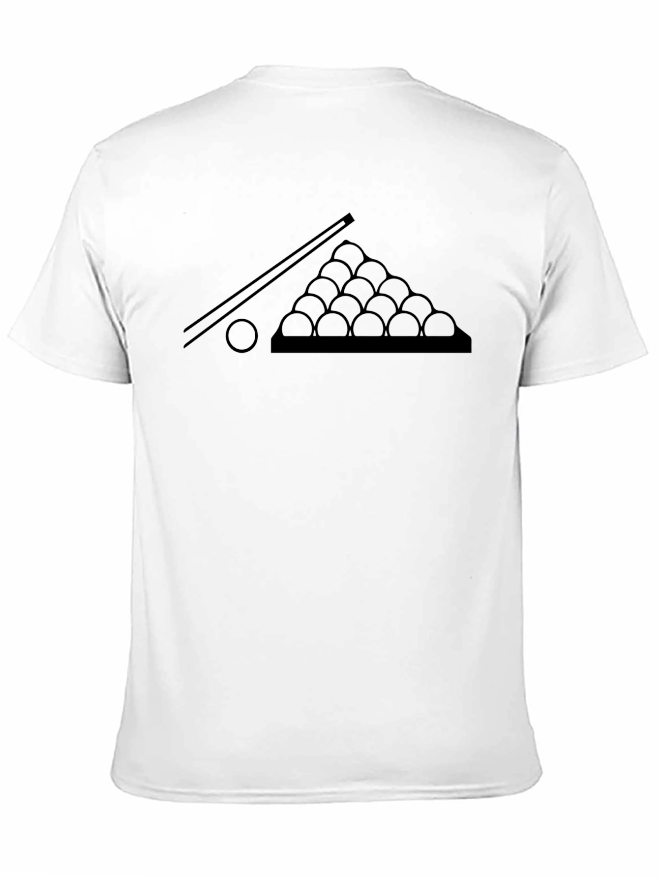 Cool Billiards T-Shirt - Black Graphic Tee