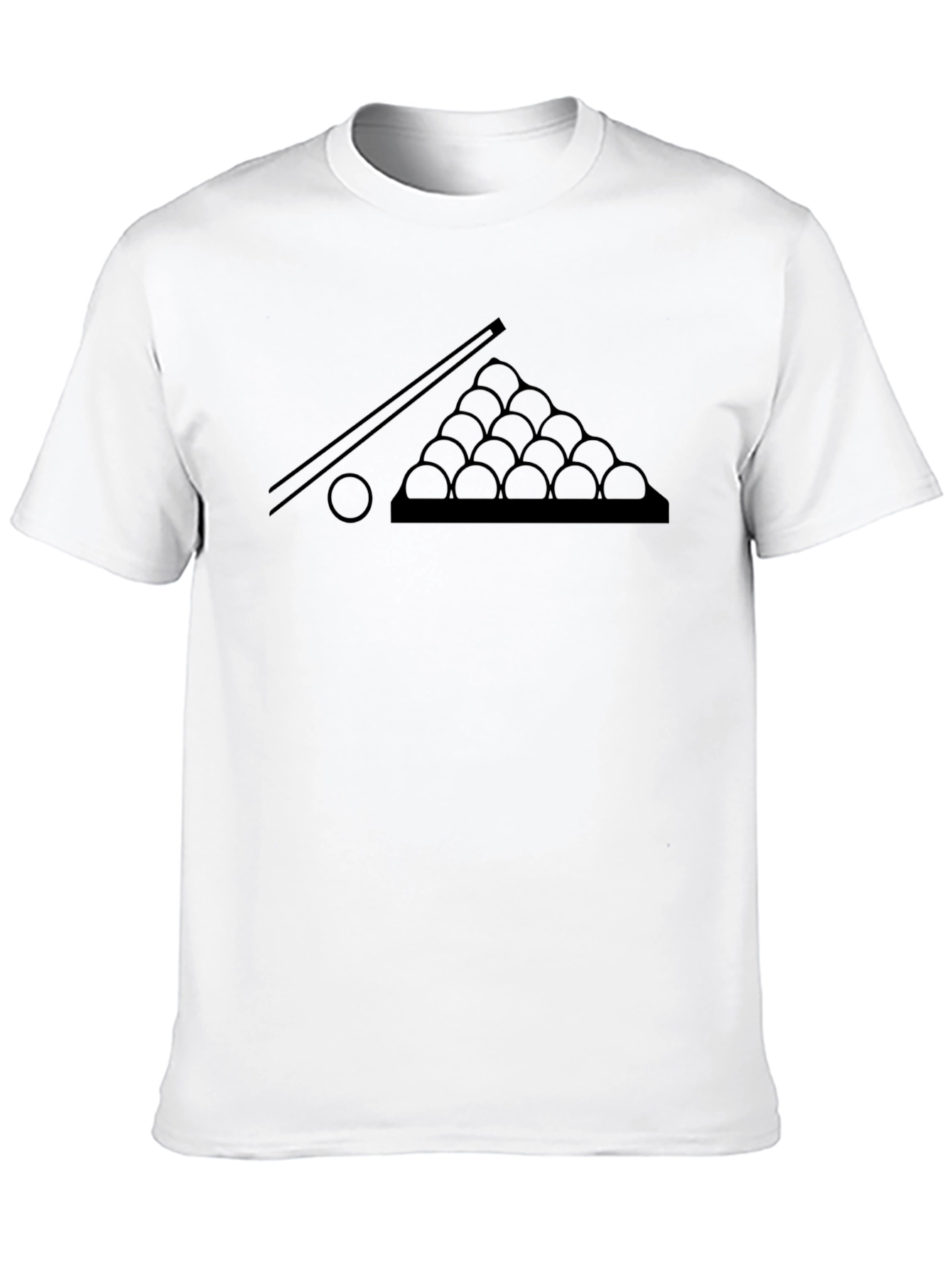 Cool Billiards T-Shirt - Black Graphic Tee