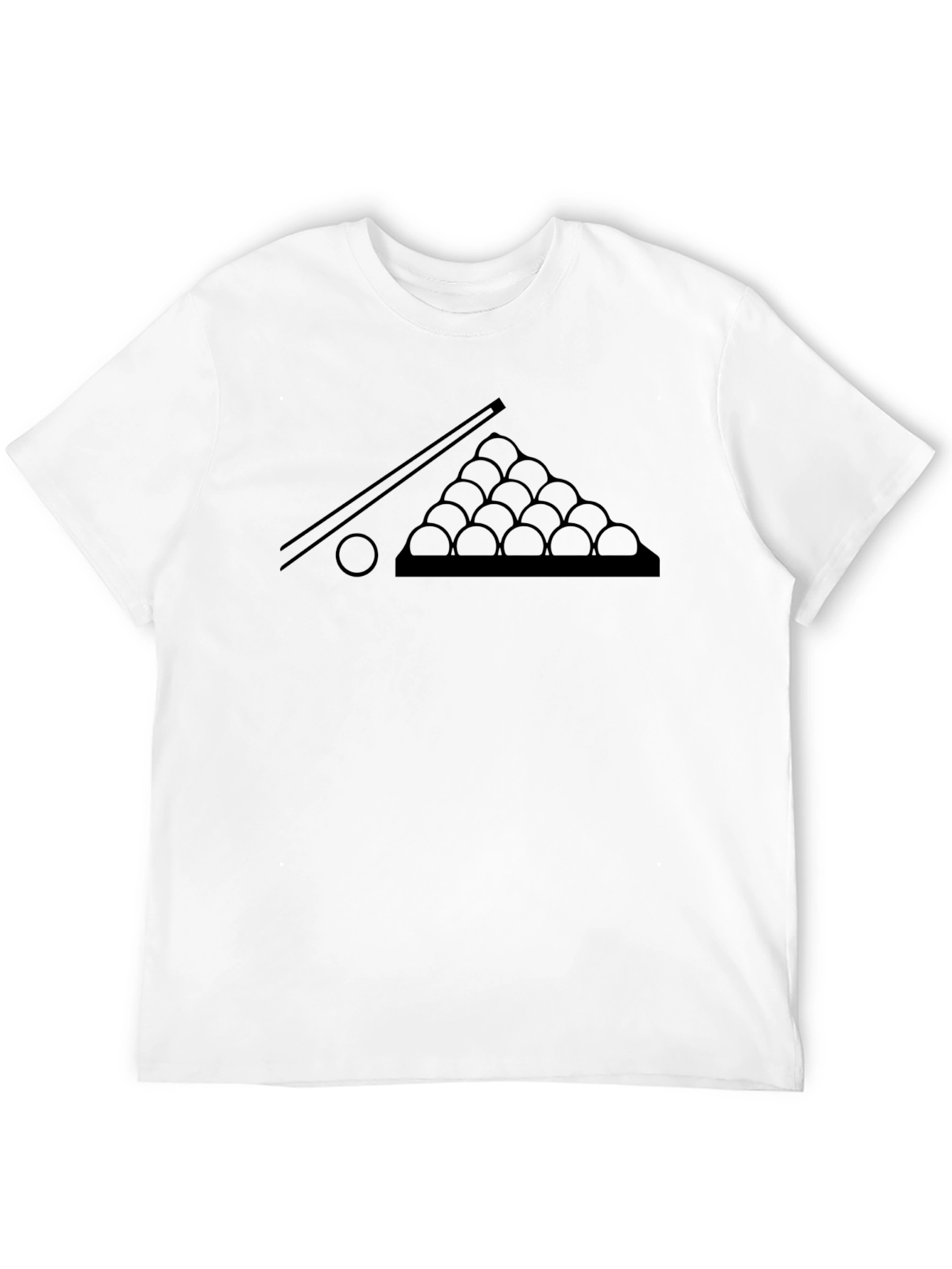 Cool Billiards T-Shirt - Black Graphic Tee