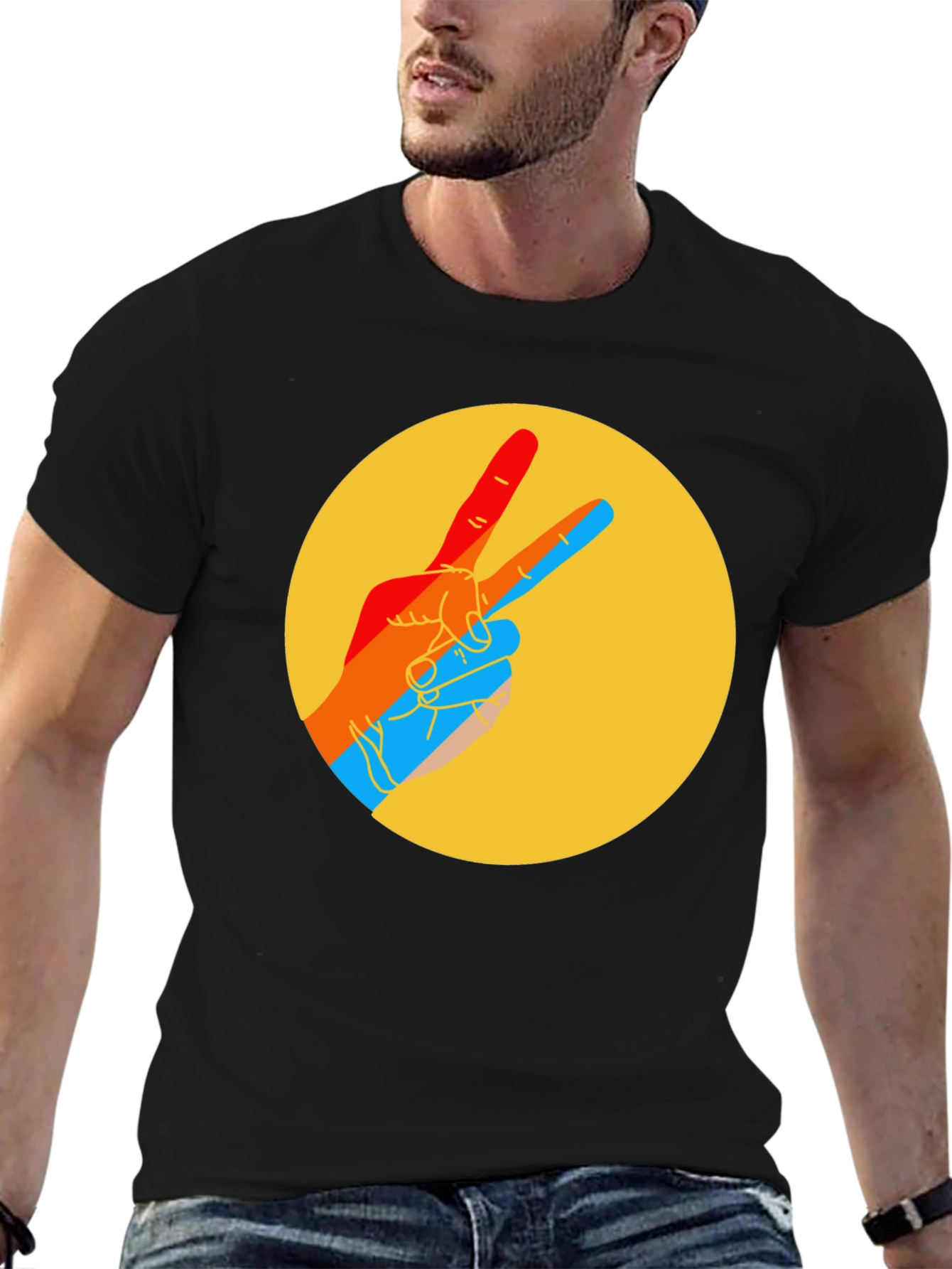 Peace Sign Graphic Tee