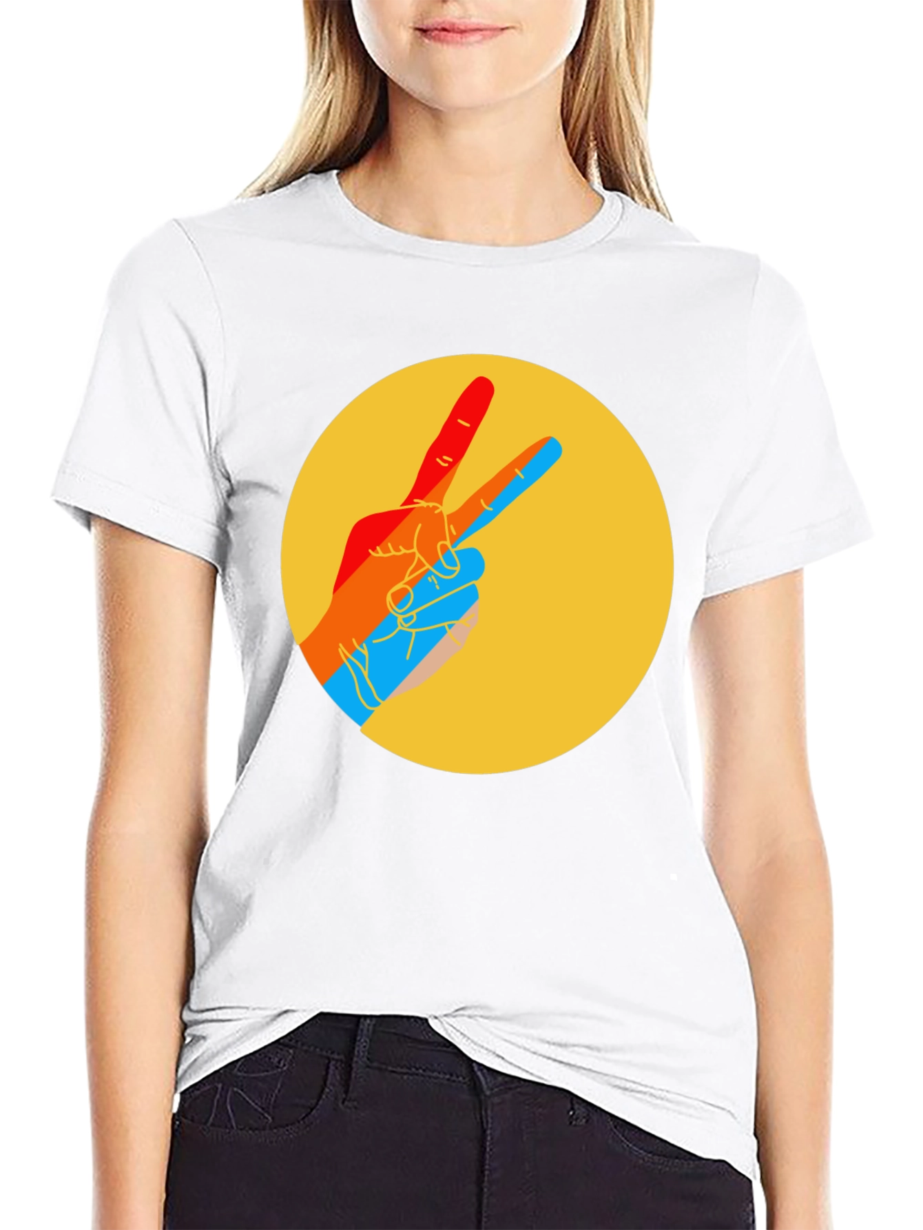 Peace Sign Graphic Tee