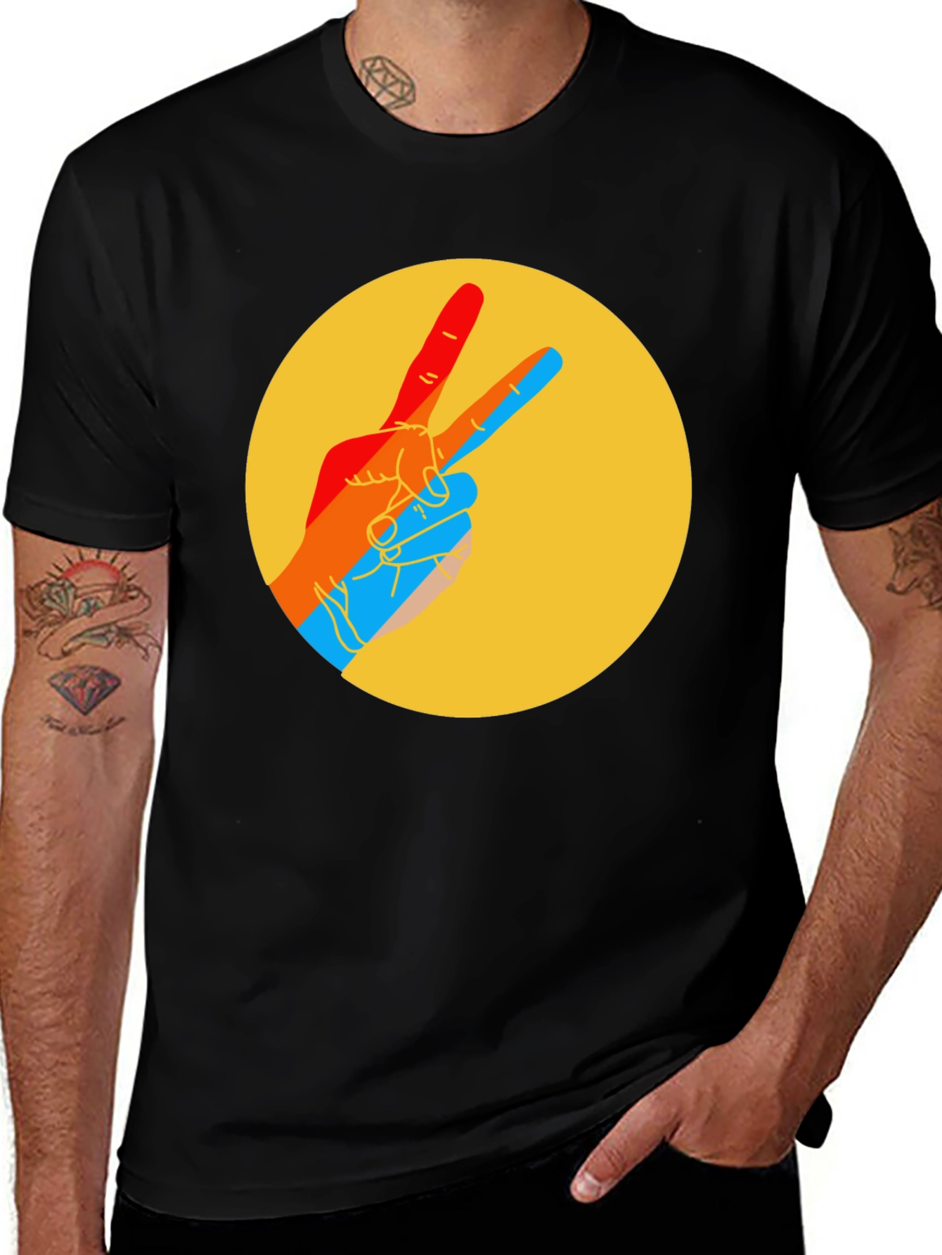 Peace Sign Graphic Tee