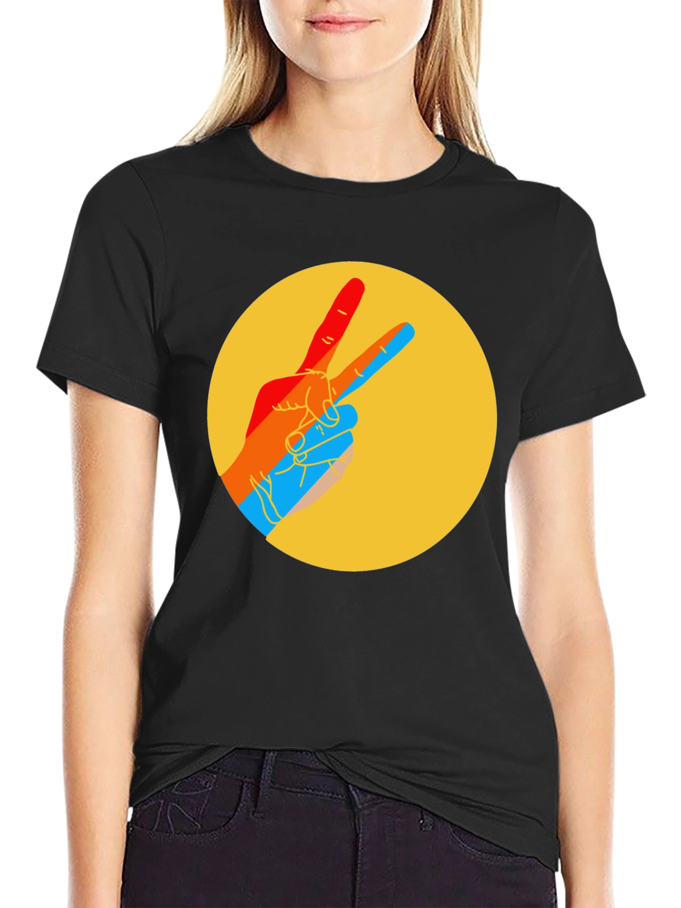 Peace Sign Graphic Tee
