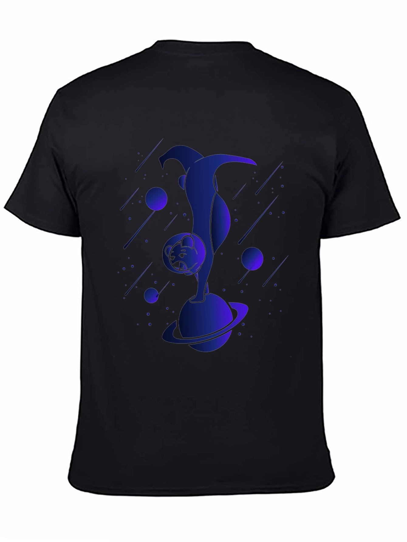 Cosmic Cat T-Shirt - Space Kitten Design