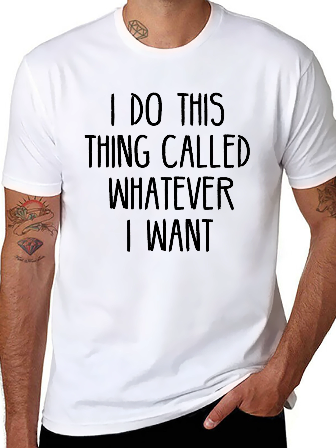 I Do This Whatever I Want Mens T-Shirt