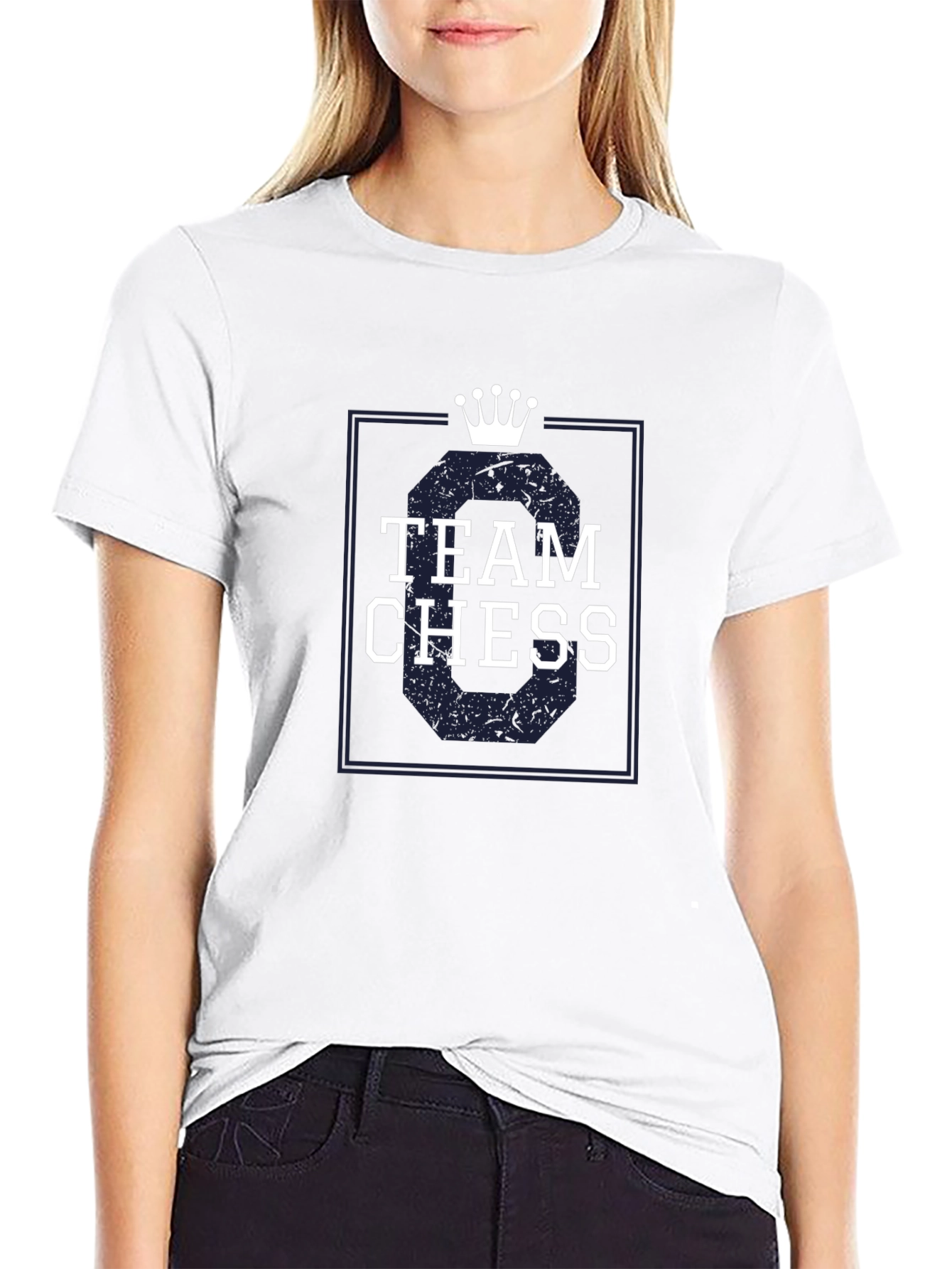 Team Chess Crown Graphic T-Shirt