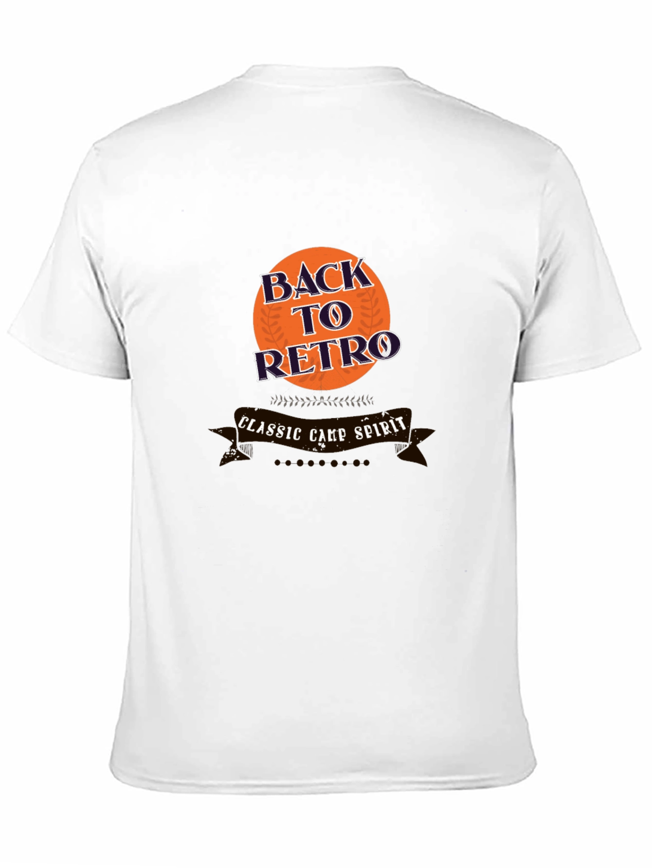 Retro Camp Spirit Graphic Tee - Classic Style