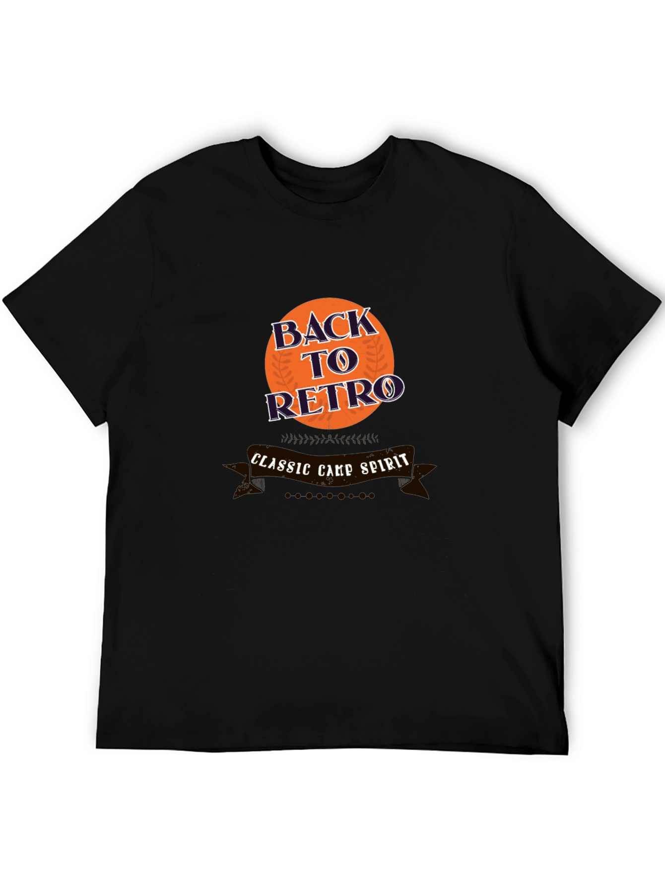 Retro Camp Spirit Graphic Tee - Classic Style