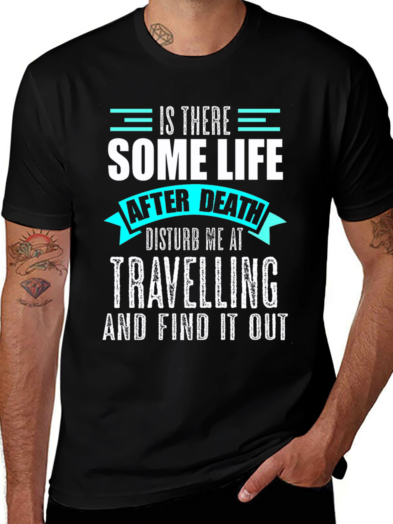 Is There Some Life After Death Graphic Tee