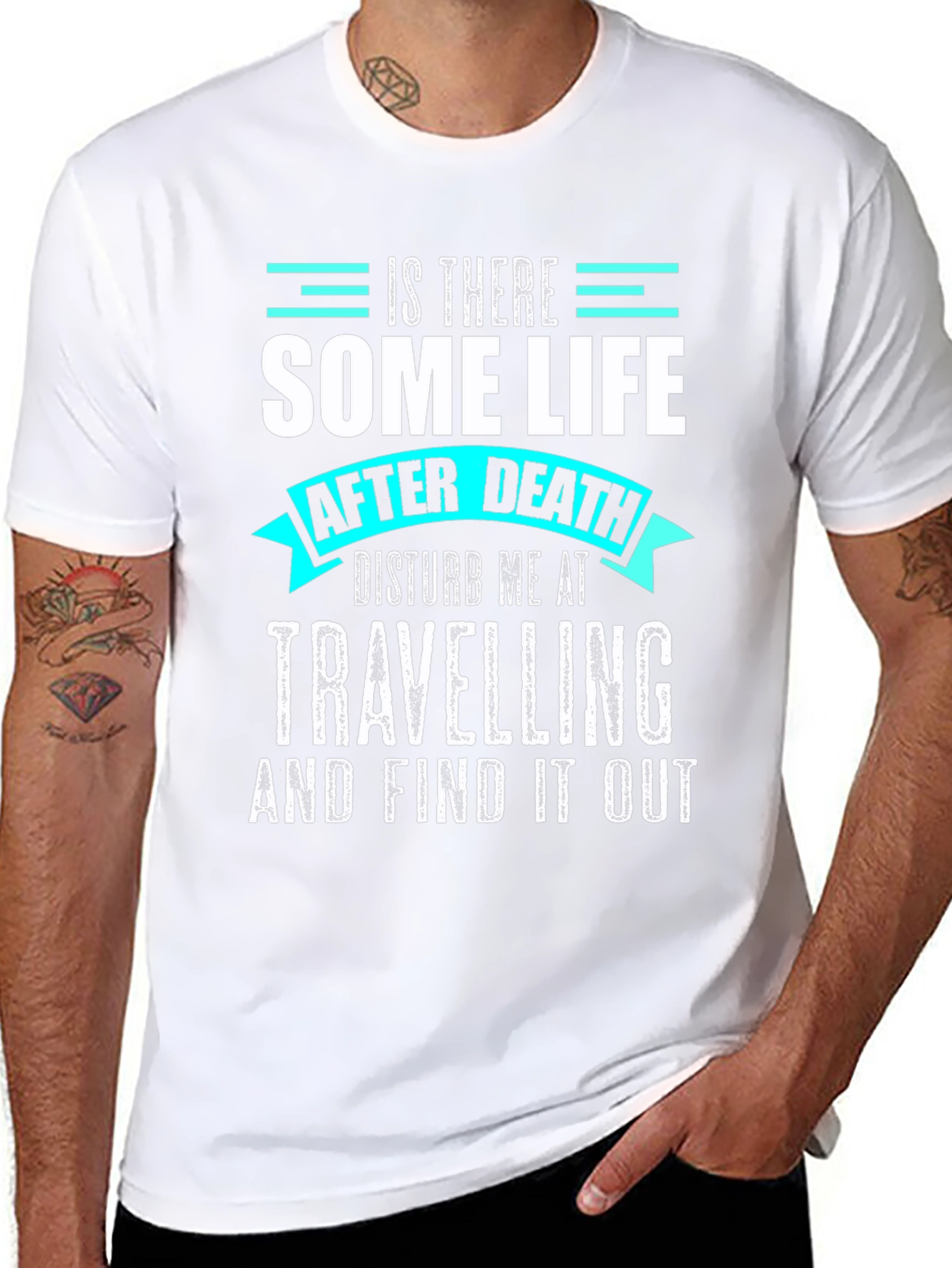 Is There Some Life After Death Graphic Tee