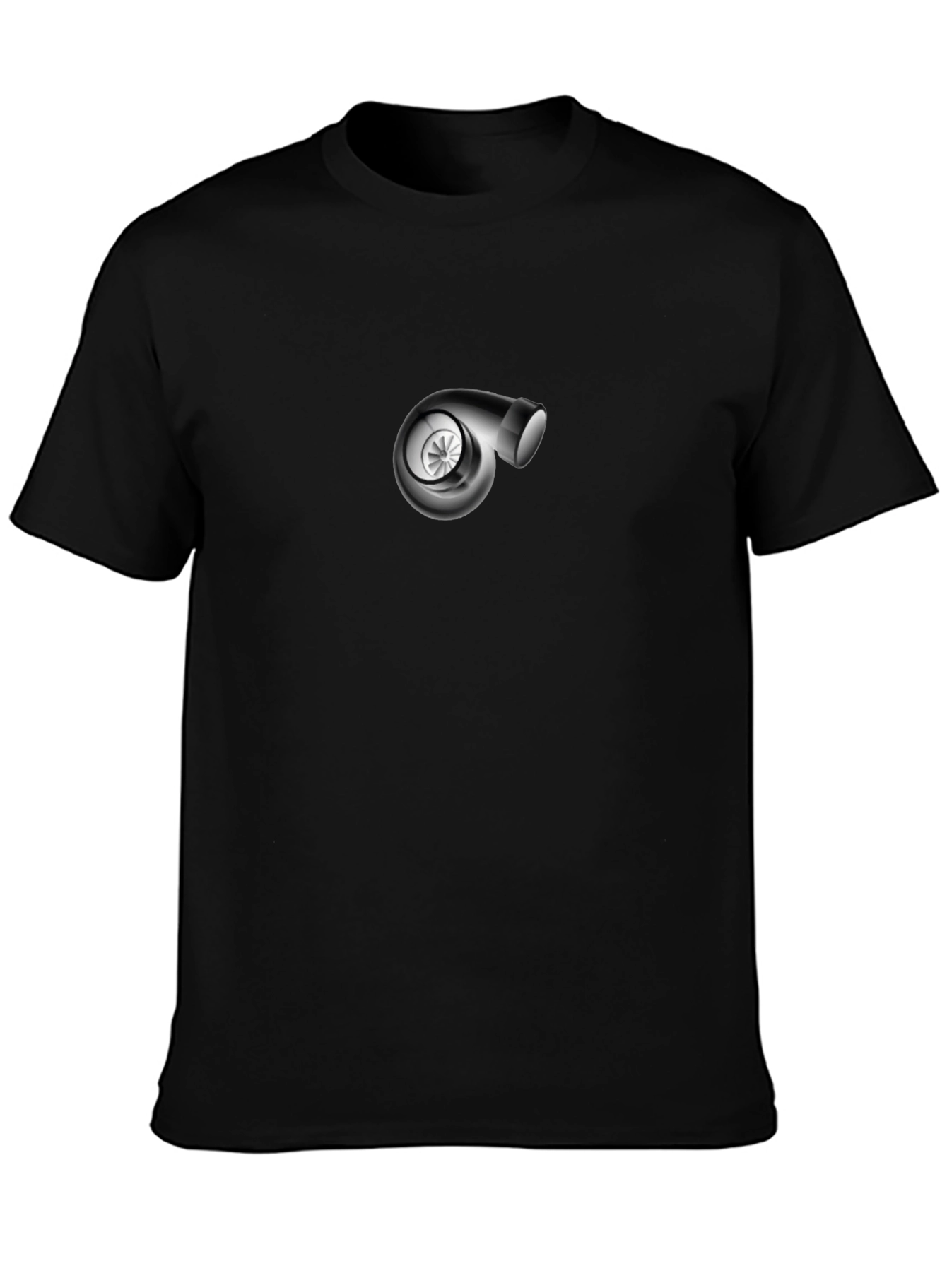 Turbo Graphic T-Shirt - Black Cotton Tee