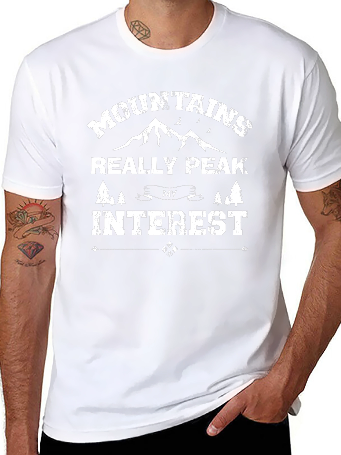Mountains Peak My Interest T-Shirt