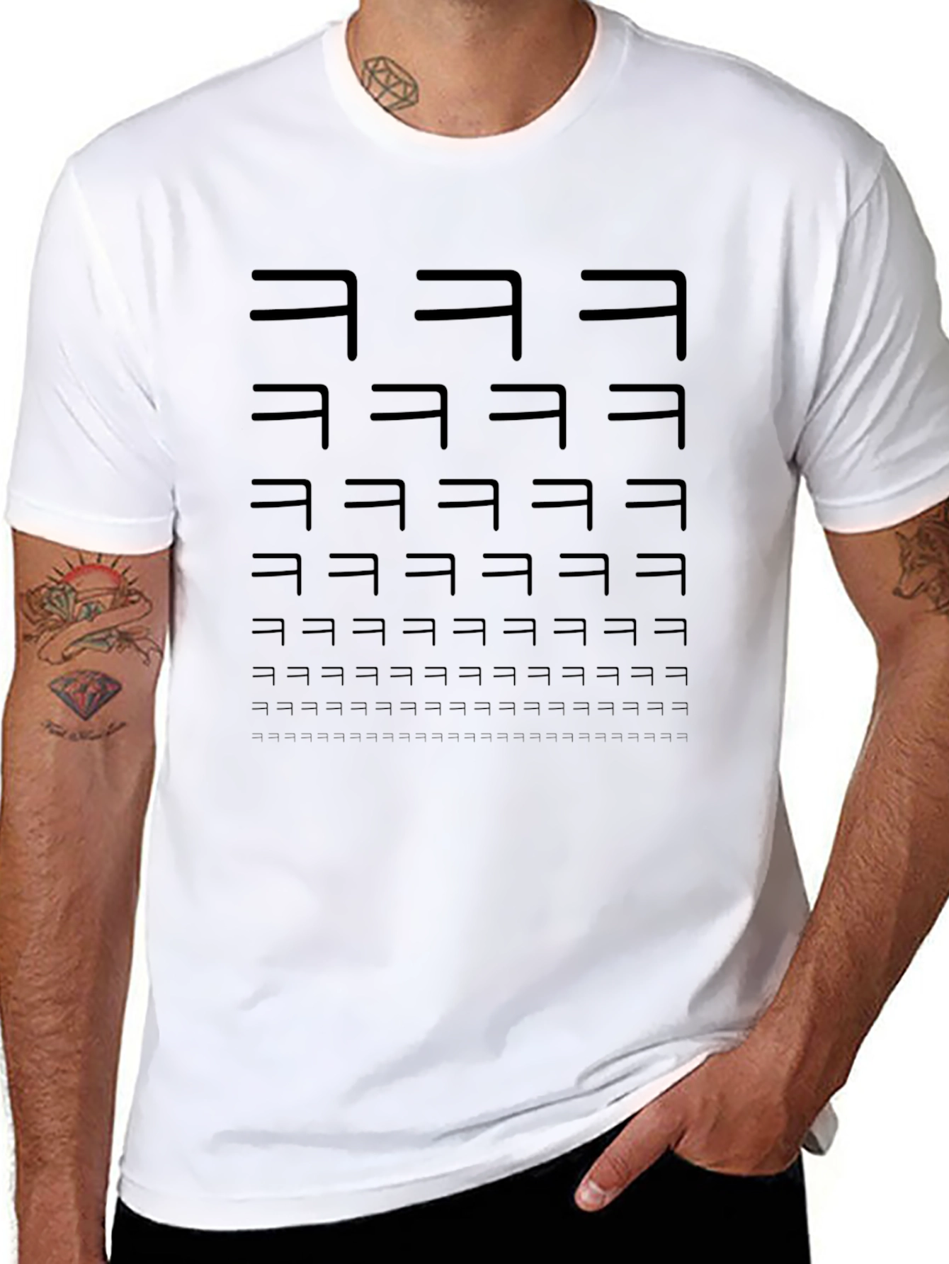 Laughing Korean Meme T-Shirt - Black Cotton Tee