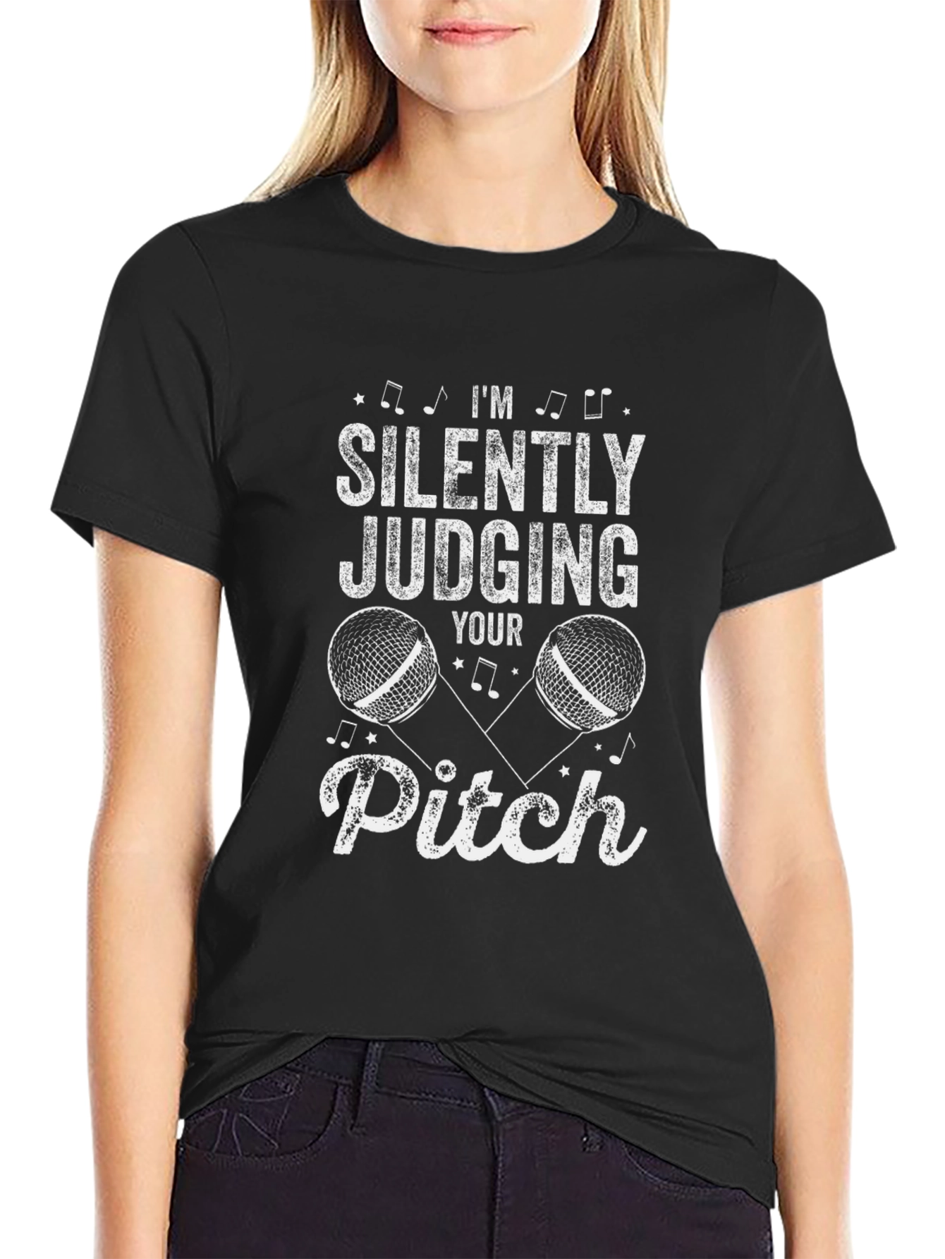 Im Silently Judging Your Pitch T-Shirt