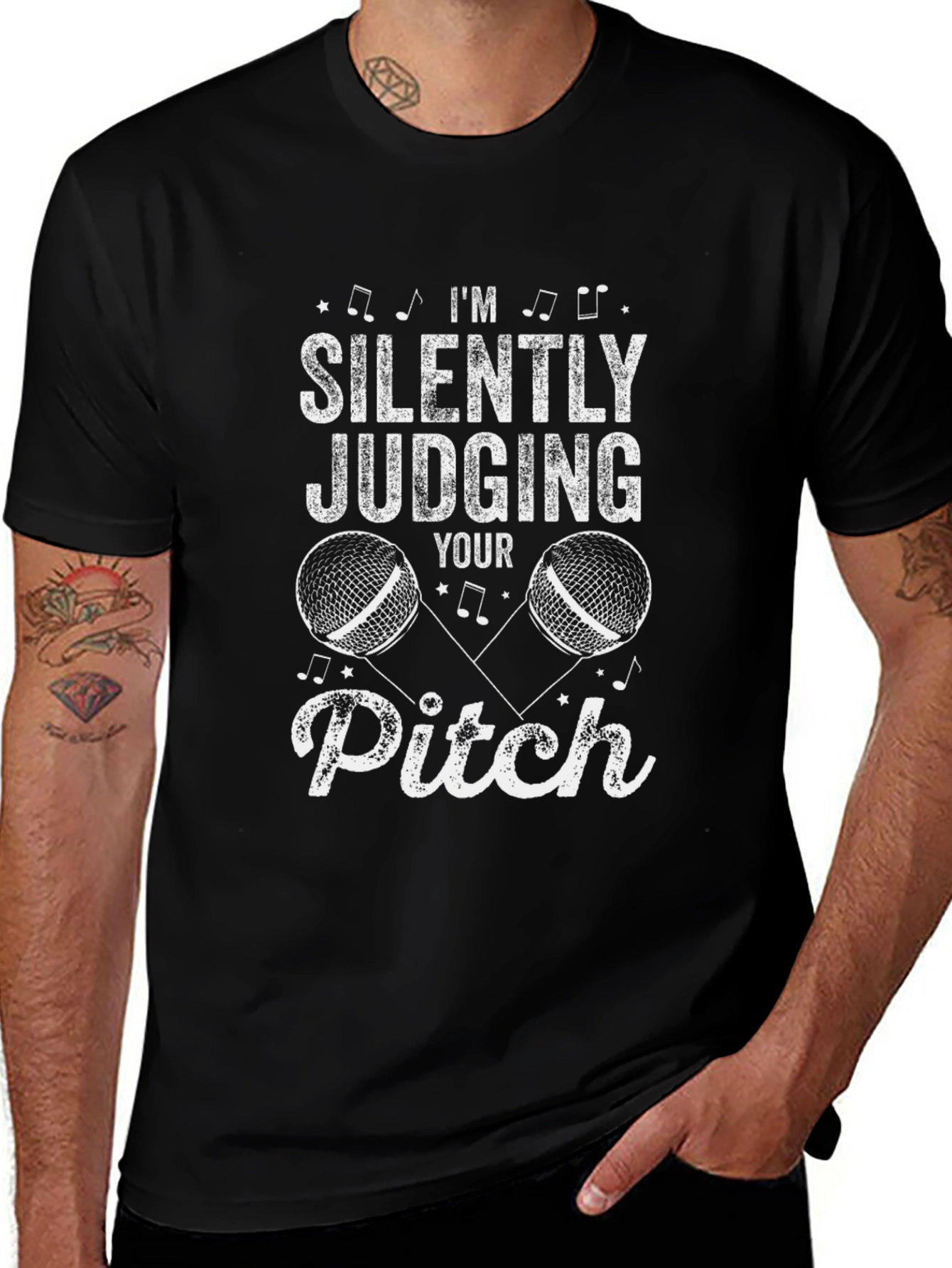 Im Silently Judging Your Pitch T-Shirt