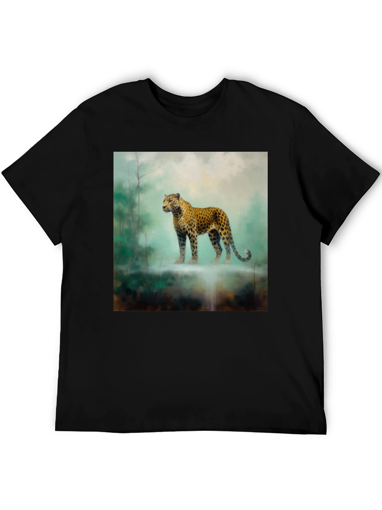 Leopard Print T-Shirt - Wildlife Design