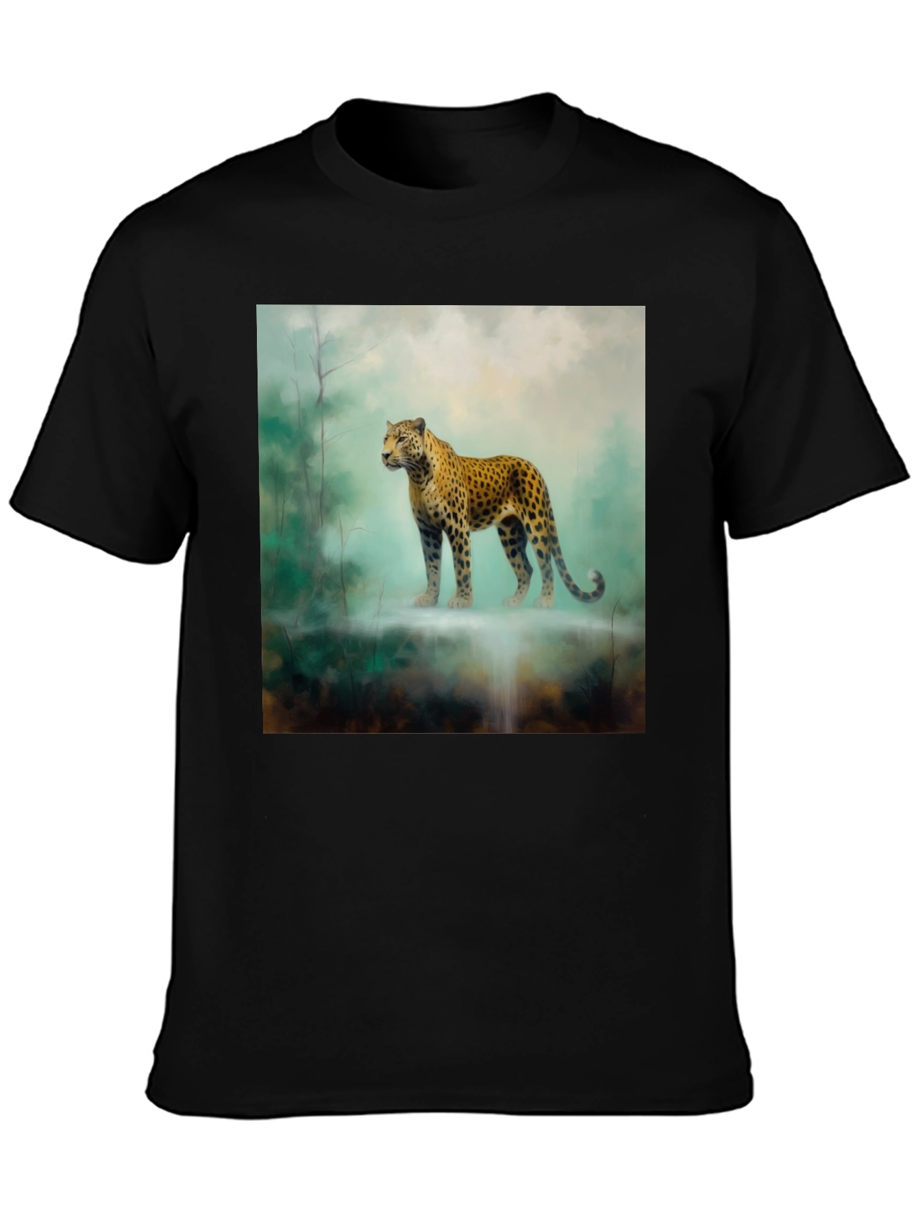 Leopard Print T-Shirt - Wildlife Design