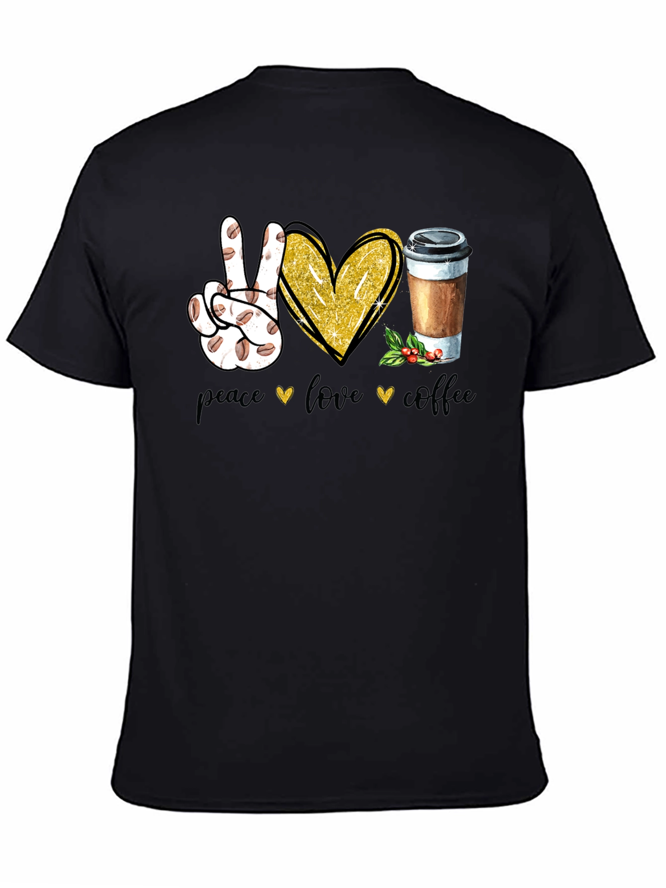Peace Love Coffee T-Shirt