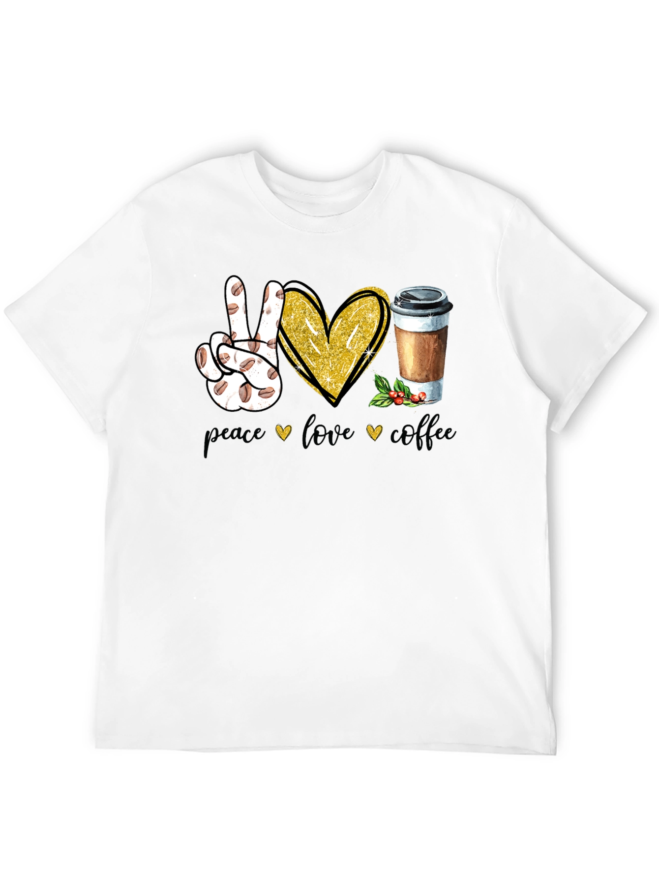 Peace Love Coffee T-Shirt