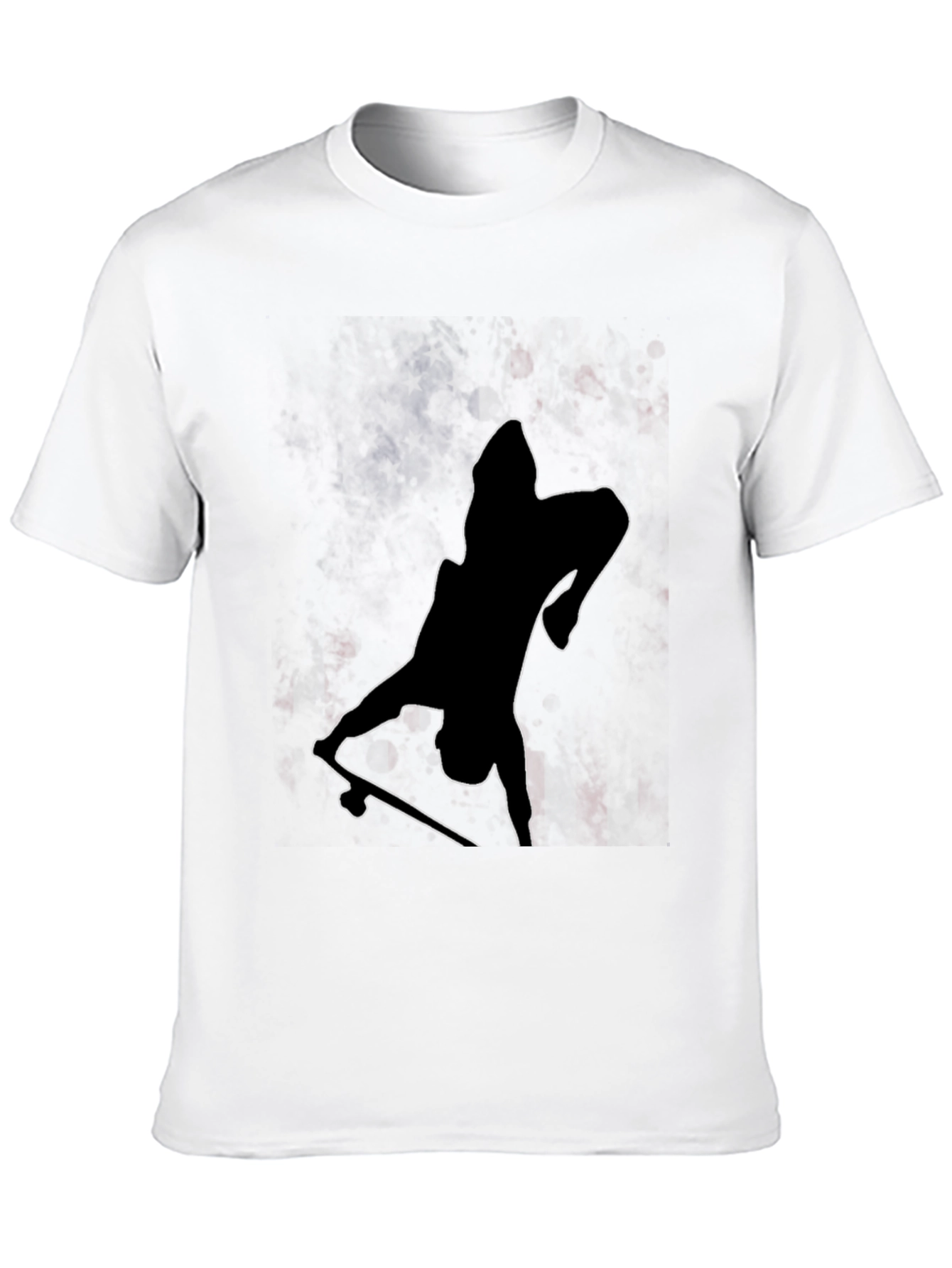 Skateboarder Silhouette Graphic Tee