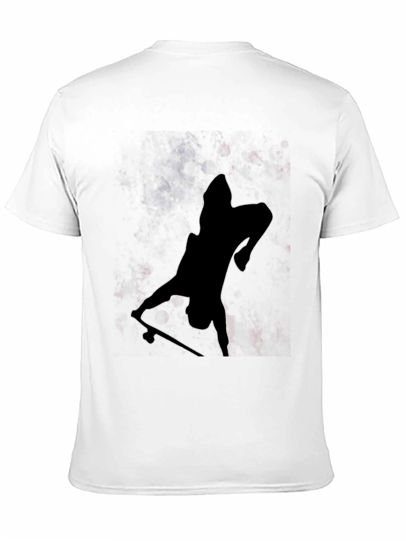 Skateboarder Silhouette Graphic Tee