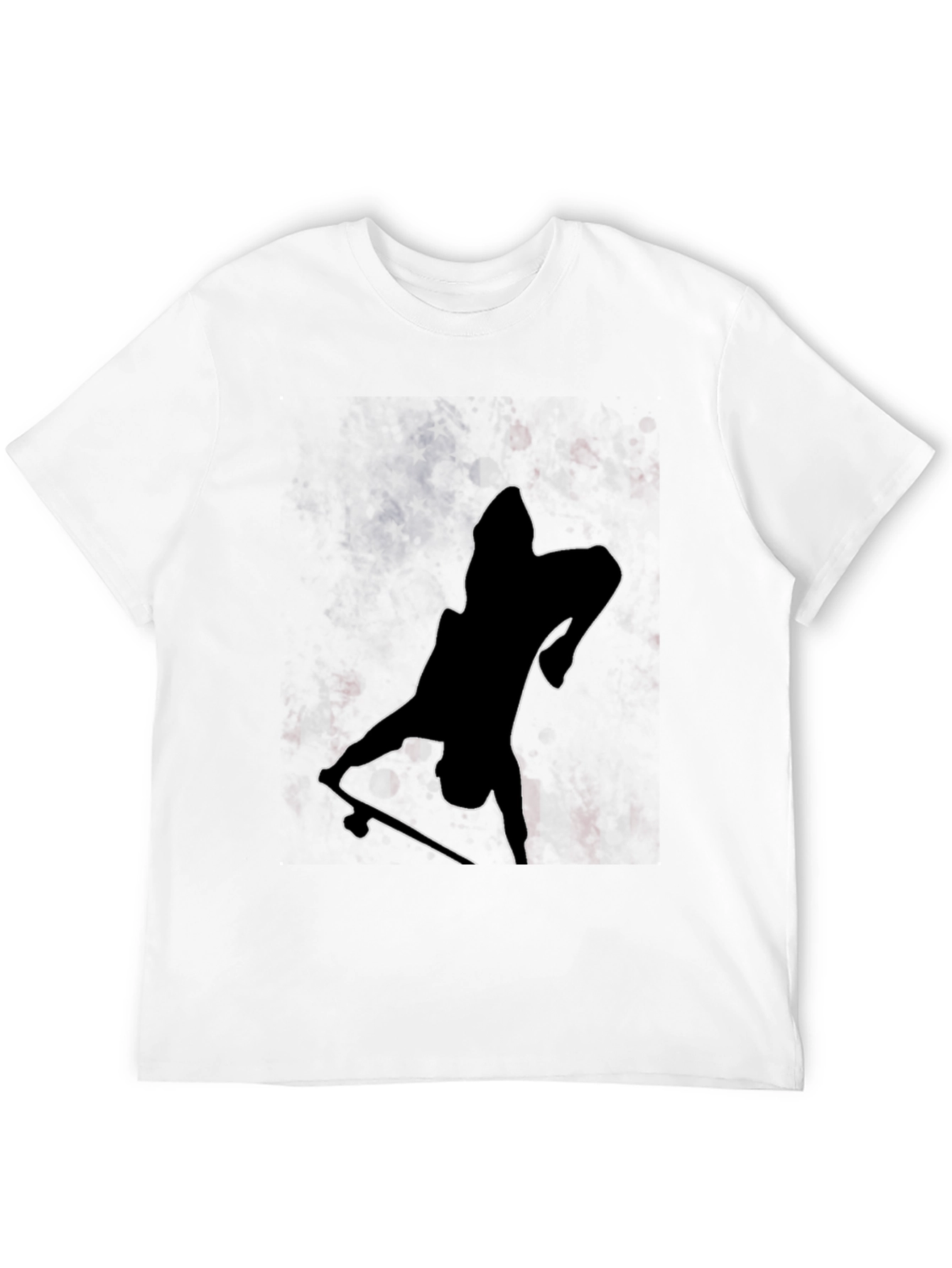 Skateboarder Silhouette Graphic Tee