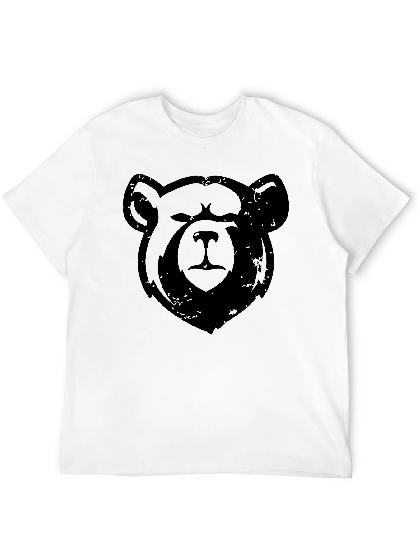 Black Bear Graphic Tee - Mens Crew Neck