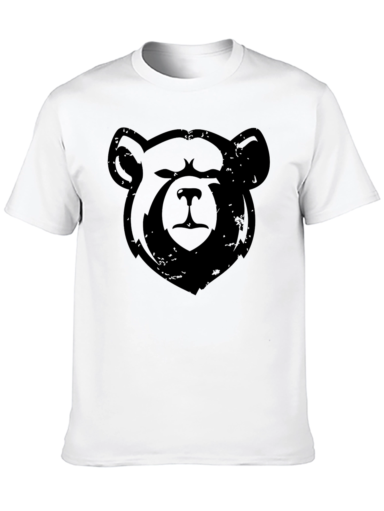Black Bear Graphic Tee - Mens Crew Neck