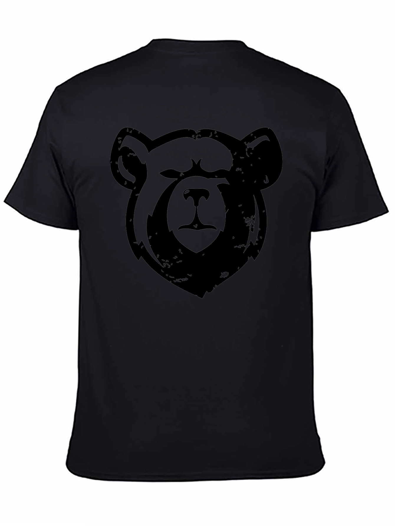 Black Bear Graphic Tee - Mens Crew Neck