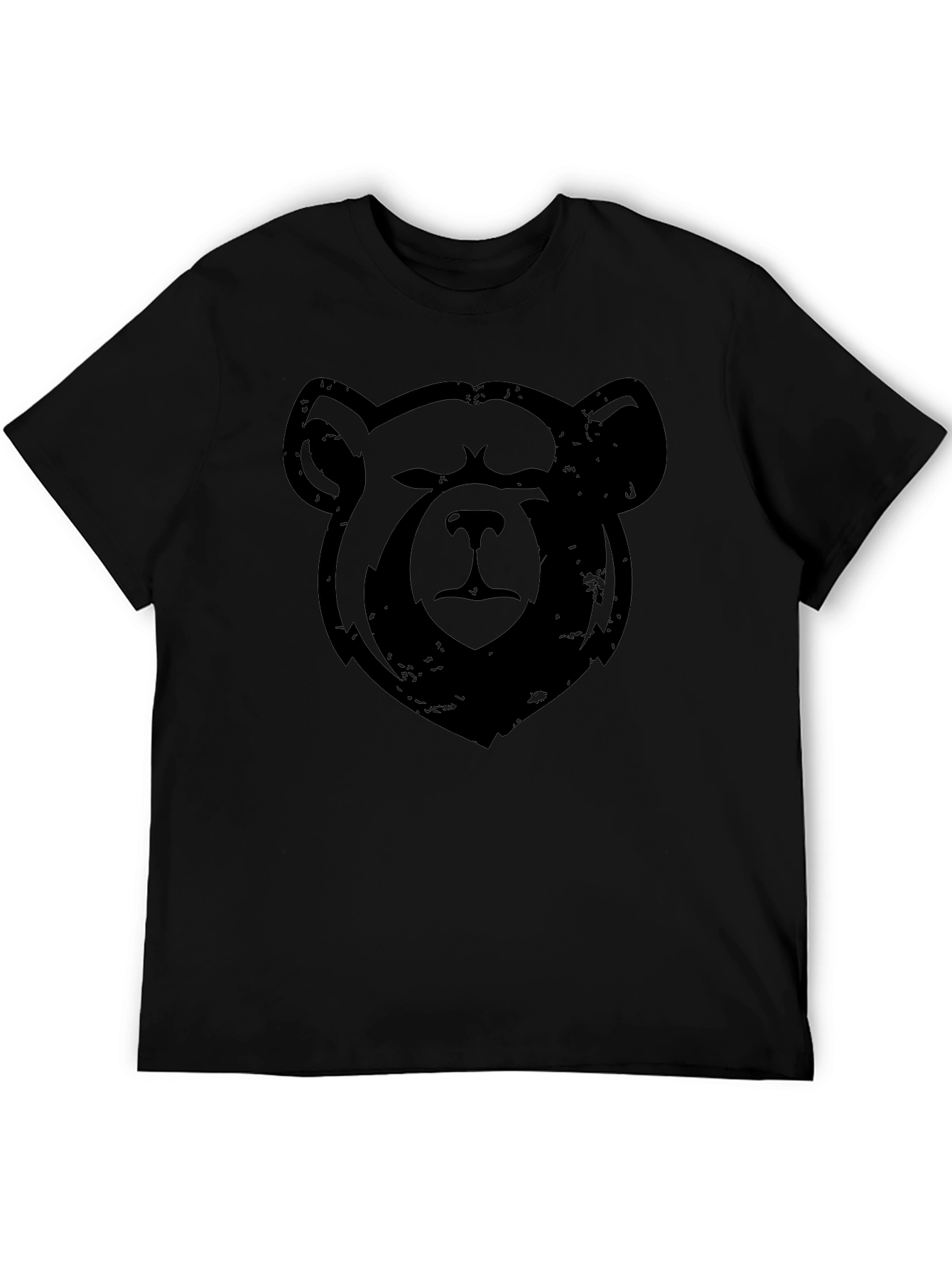Black Bear Graphic Tee - Mens Crew Neck