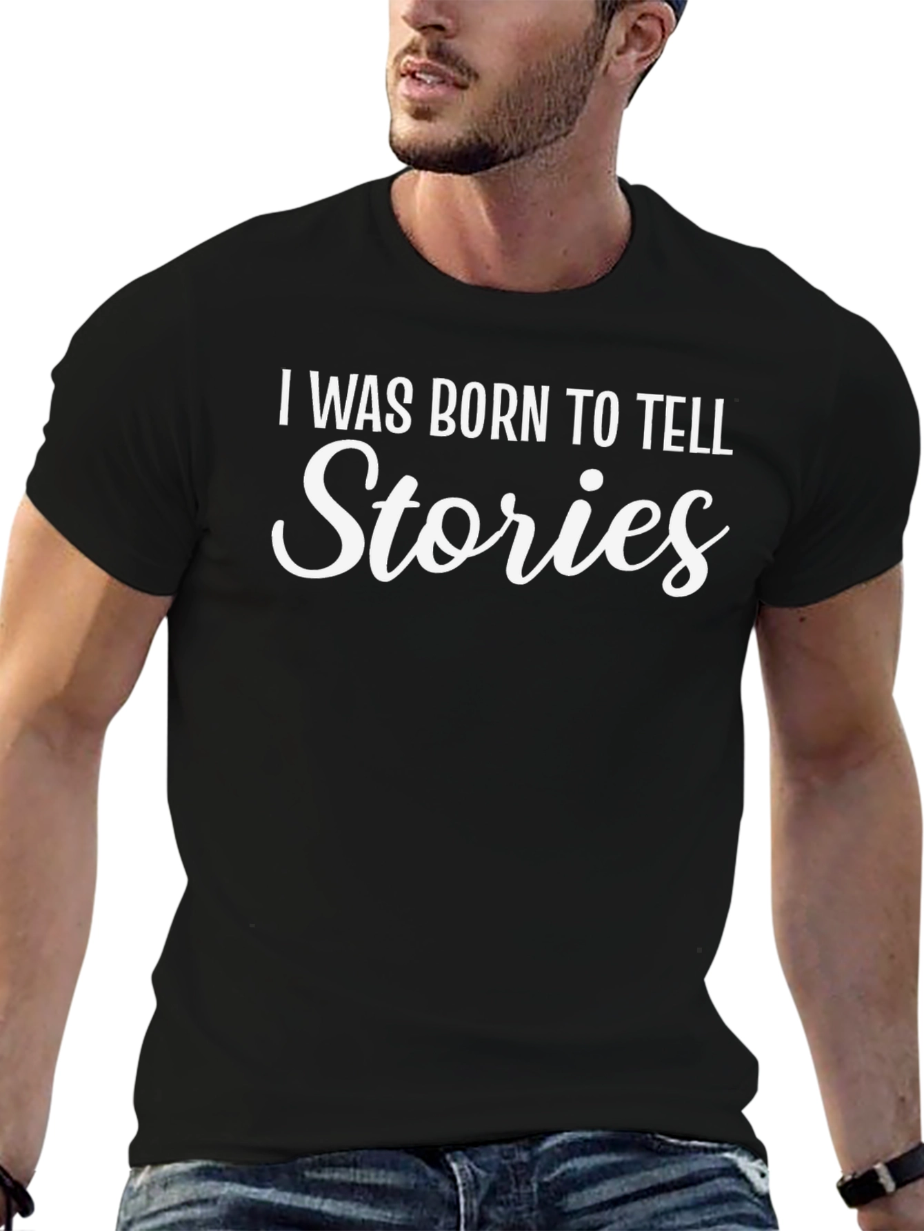 I Was Born To Tell Stories T-Shirt