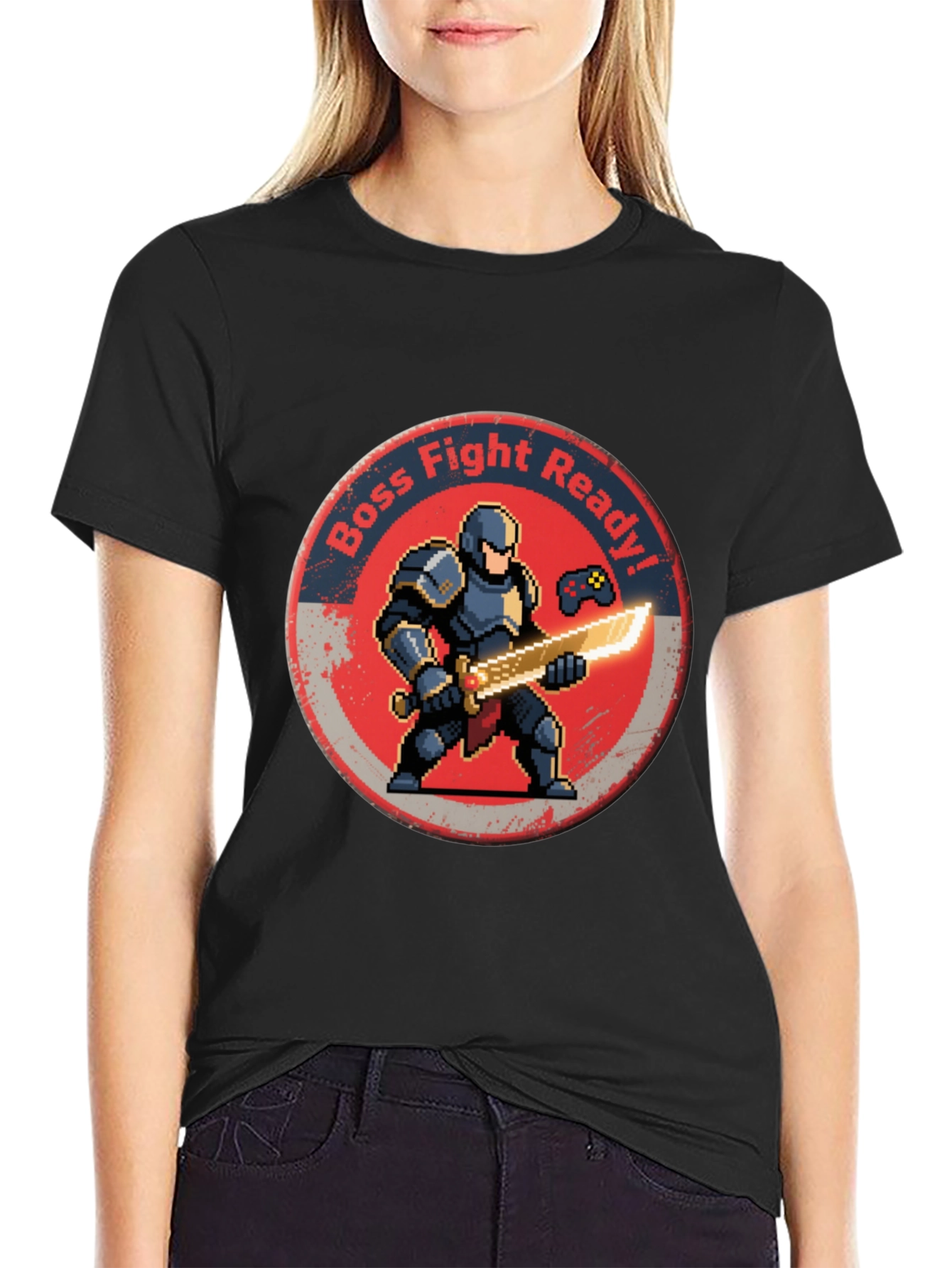 Boss Fight Ready! Graphic T-Shirt